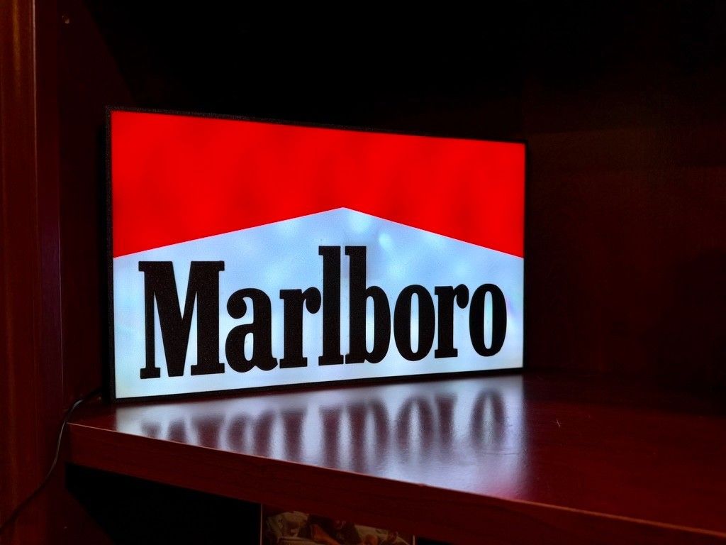 1024x768 Marlboro Light Up LED Sign