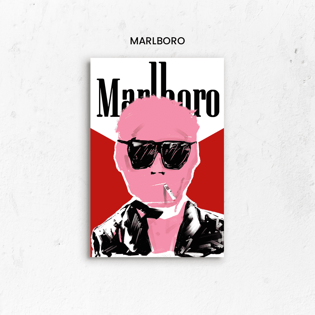 1024x1024 The Iconic Marlboro Canvas Wall Artwork & Prints Online
