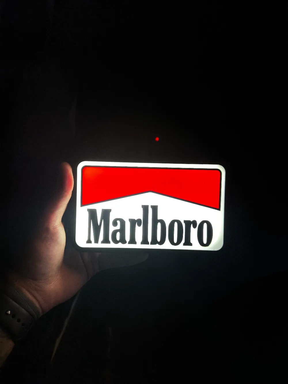 1000x1333 Old Marlboro lightbox 3D Print Model