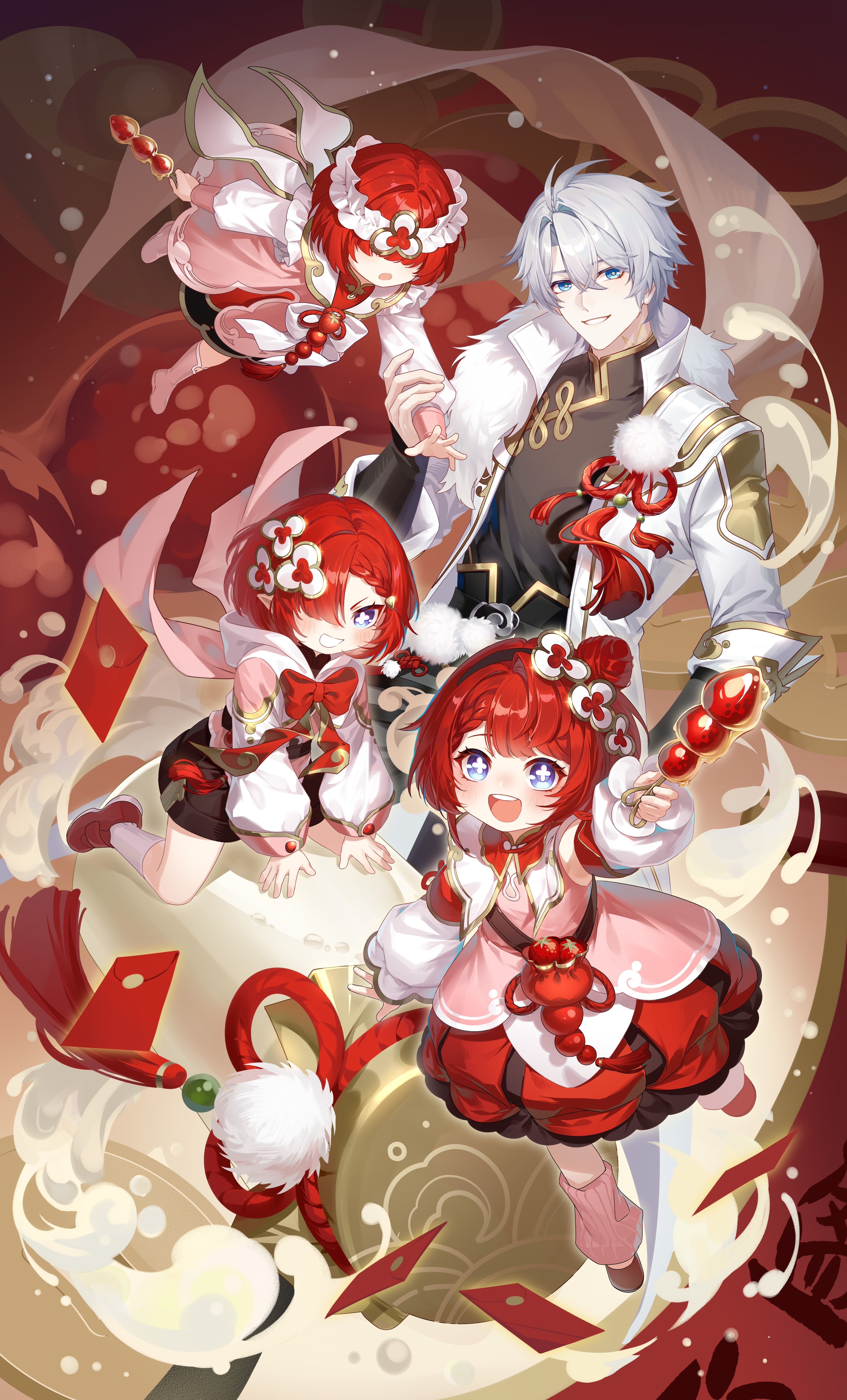 3889x6429 Phainon & Tribbie Honkai: Star Rail Wallpaper