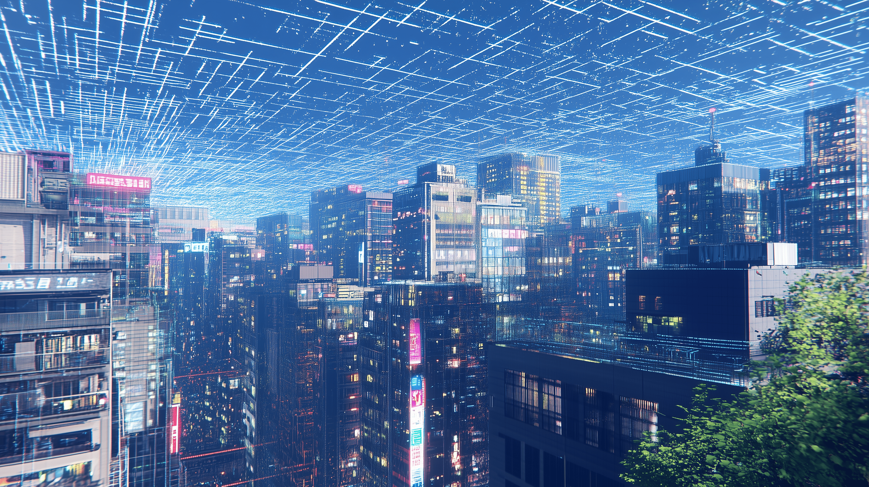 2912x1632 Futuristic City Wallpaper and Background: Free HD Download