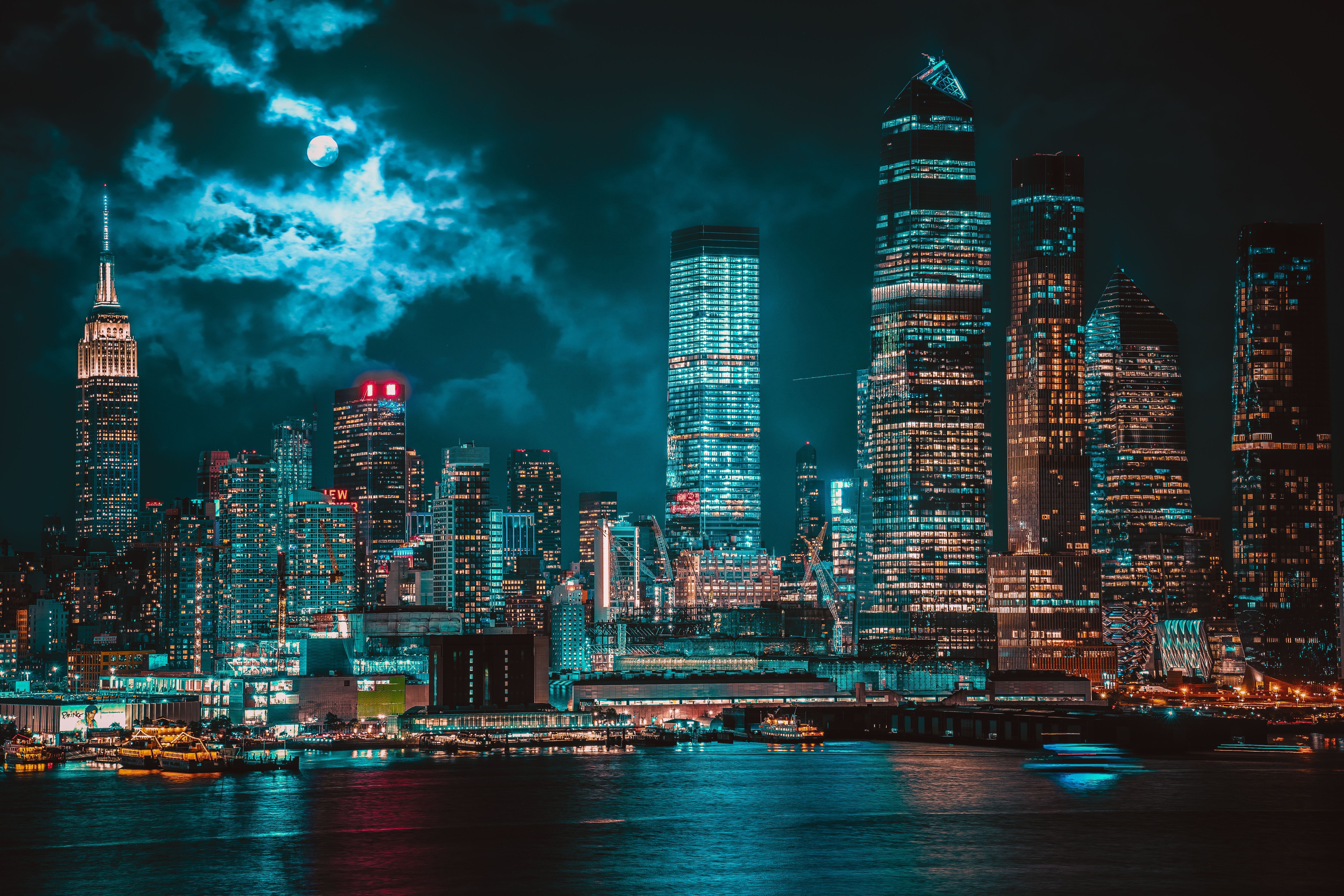 5974x3983 Skyline Photography of Buildings · Free