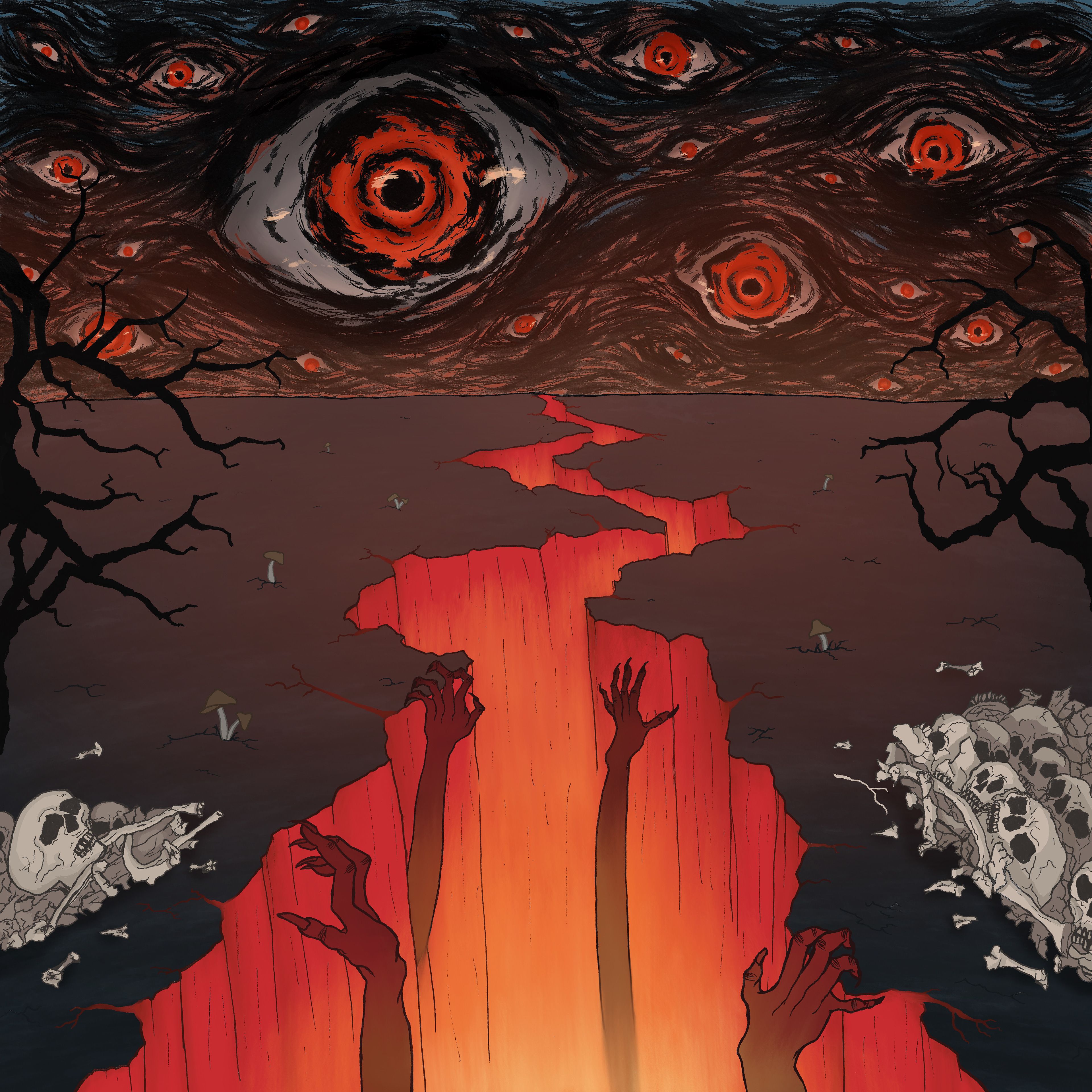 3840x3840 Jeana Lesher Holes & Revelations Album Cover