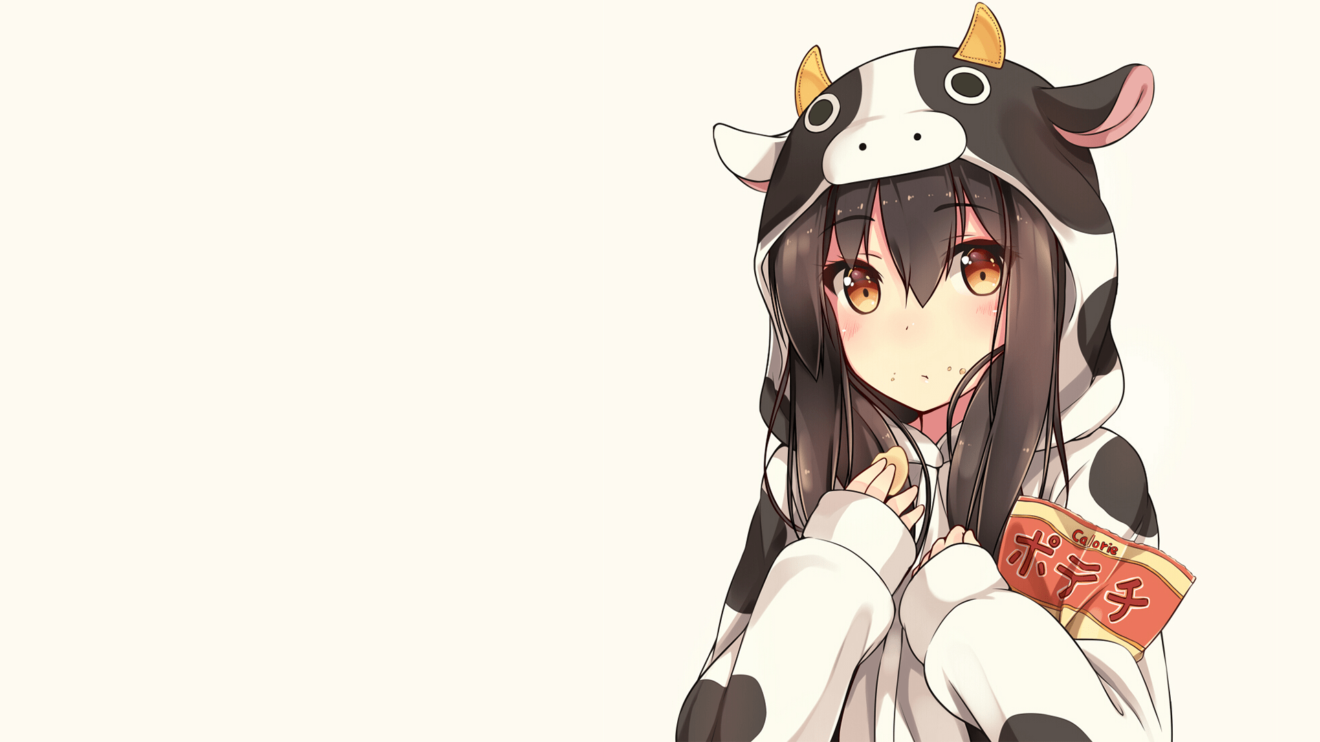1920x1080 Anime Cow Girl Desktop Wallpaper