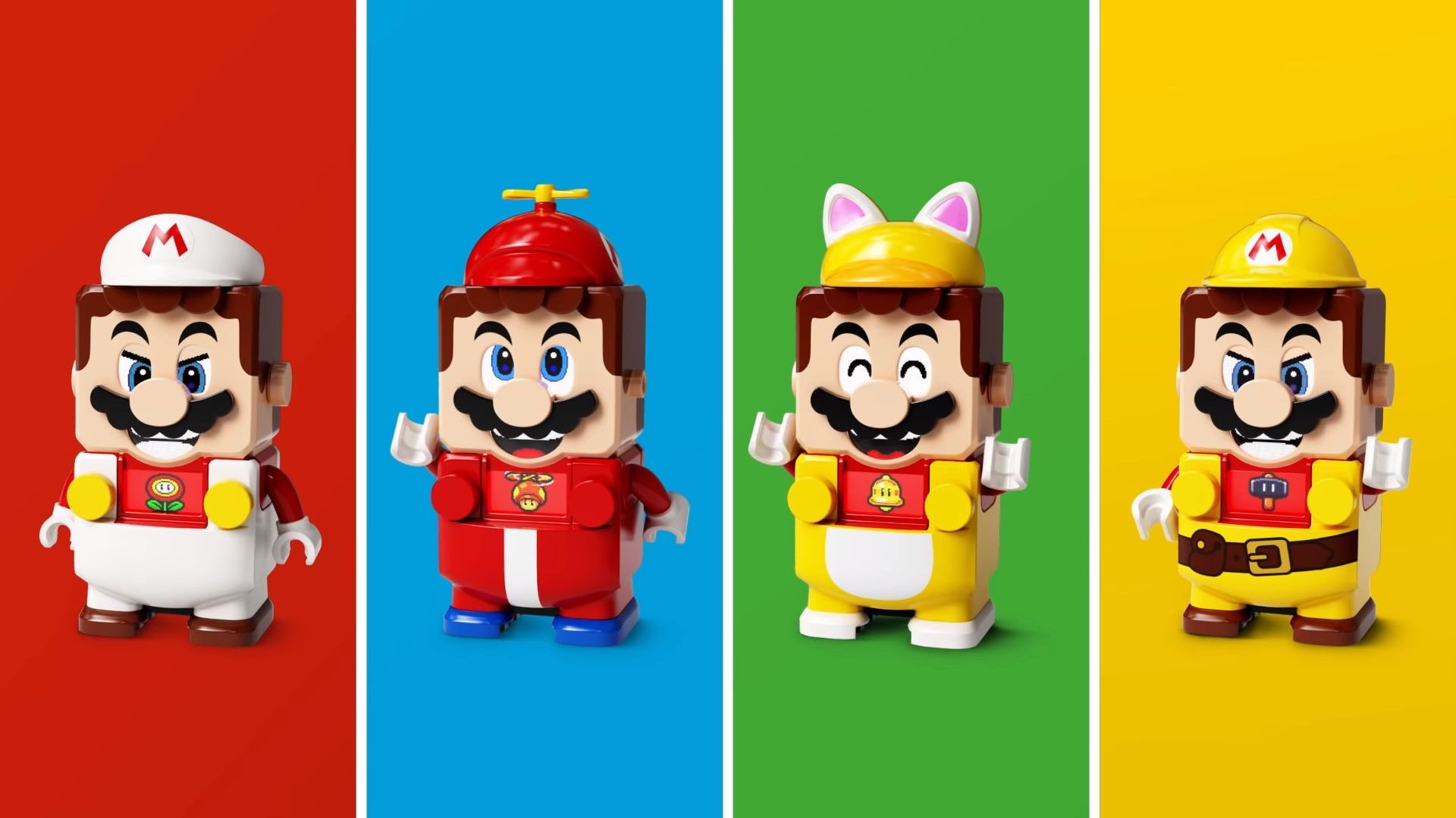 1920x1080 Lego Super Mario Is Getting Four Extra Suits In A Set Of Power Up Packs