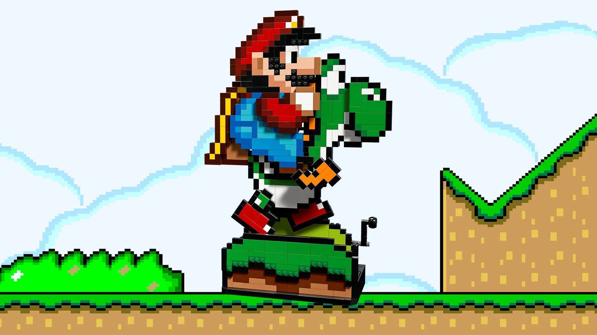 1920x1080 Lego Super Mario & Yoshi has been revealed and is coming this October