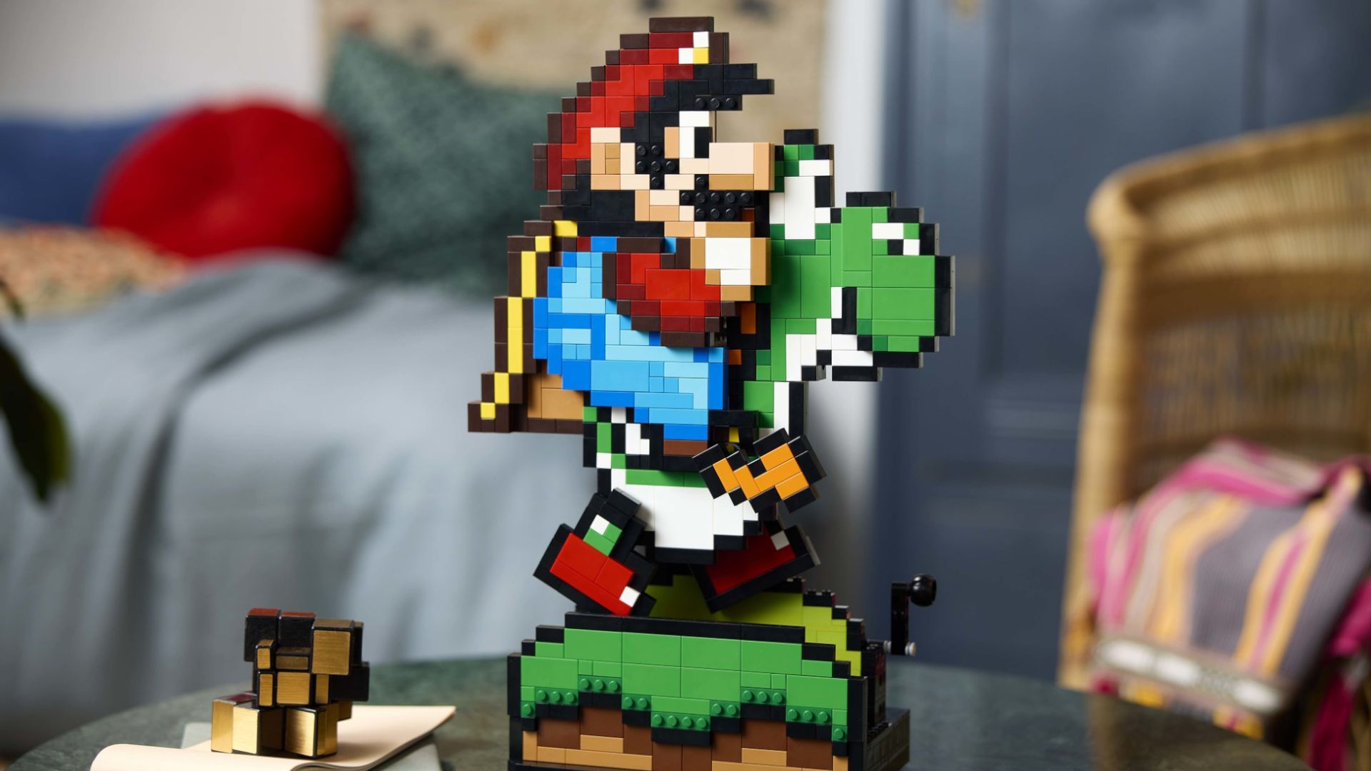 1920x1080 I really need fellow 90s kids to see this Lego Super Mario World set