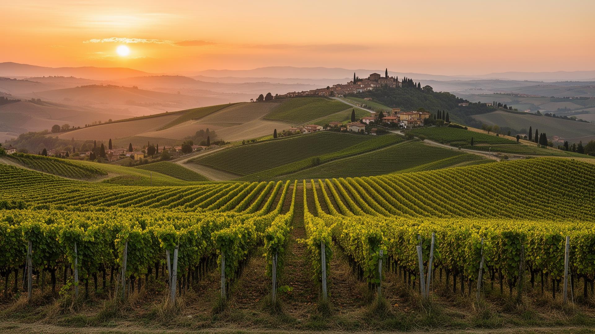 1920x1080 Langhe in Autumn: Harvest, Foliage & Truffle Season