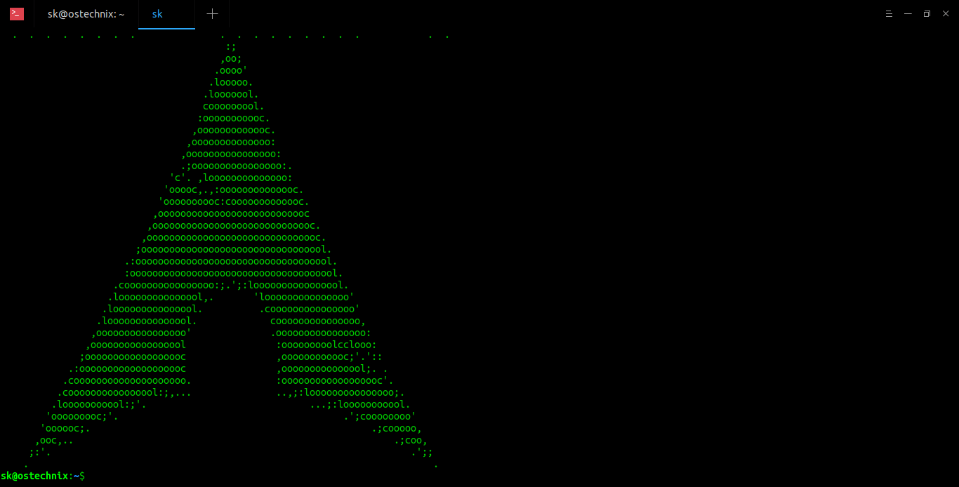 1366x694 How To Convert Image Into ASCII Format In Linux