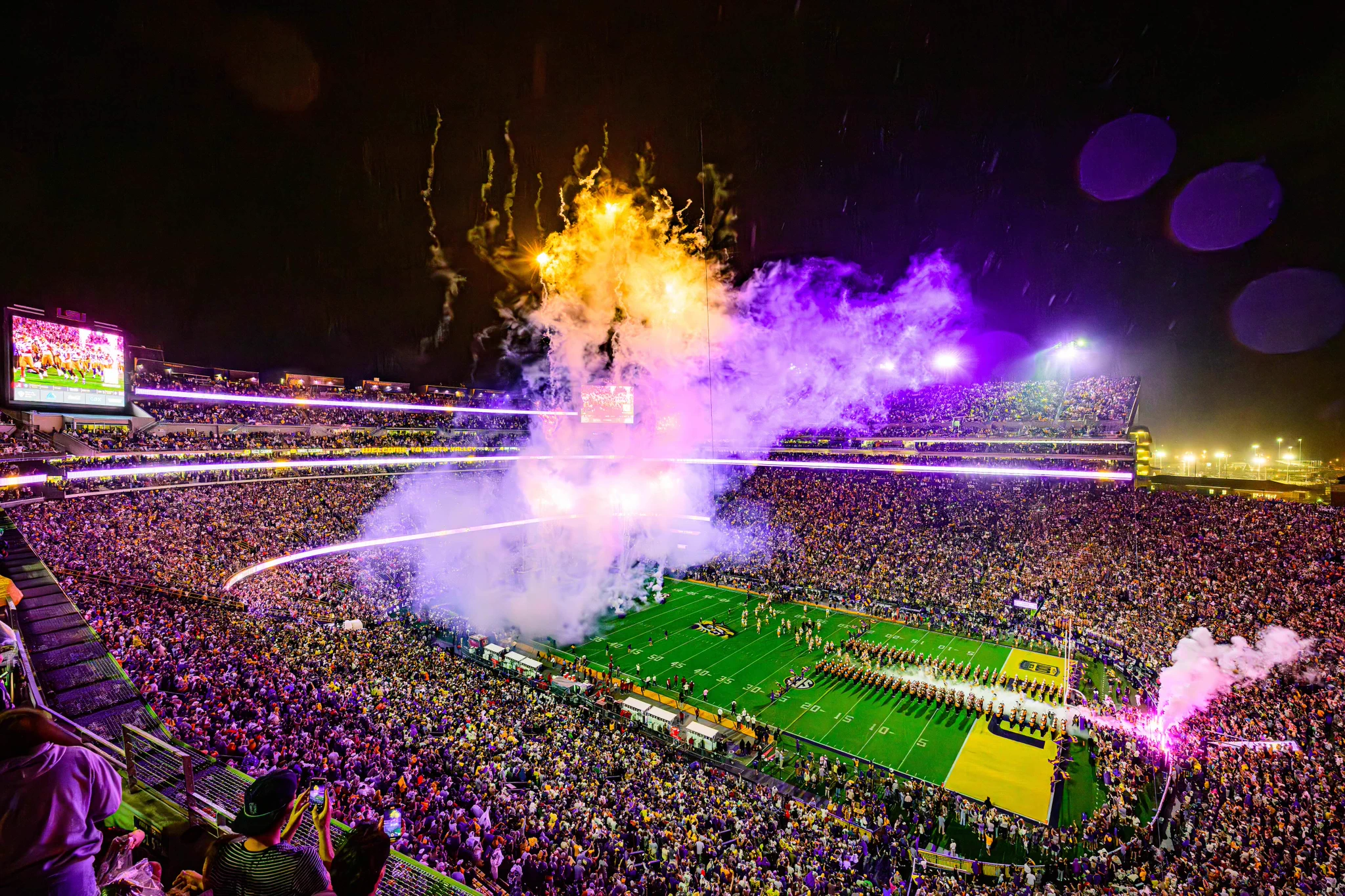 2048x1365 Letters., 2 Colors., 1 State., We are ALL LSU!