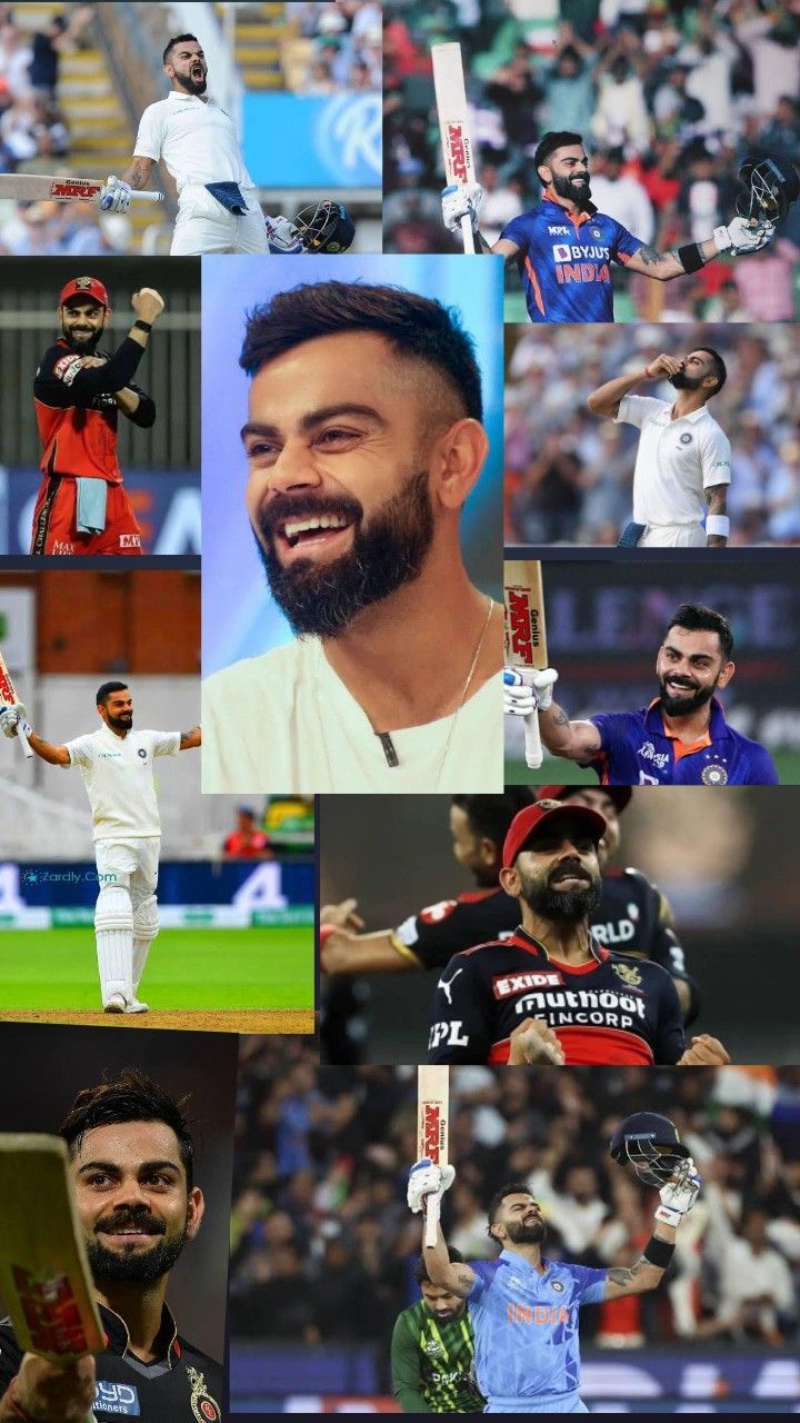720x1280 Virat collage. Virat kohli aesthetic wallpaper, Virat kohli birthday pics aesthetic, Cricket virat kohli