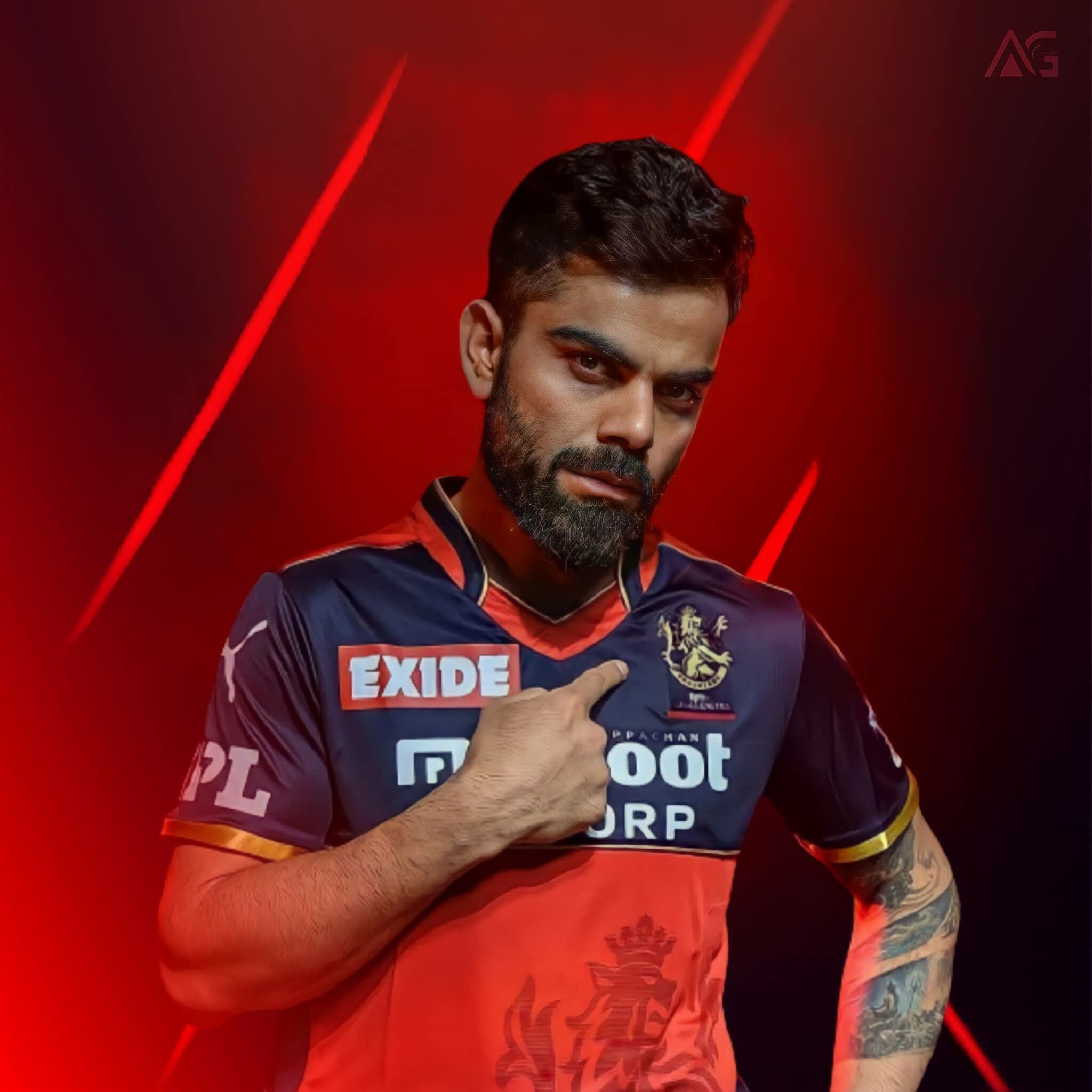 2048x2048 Virat Kohli Wallpaper