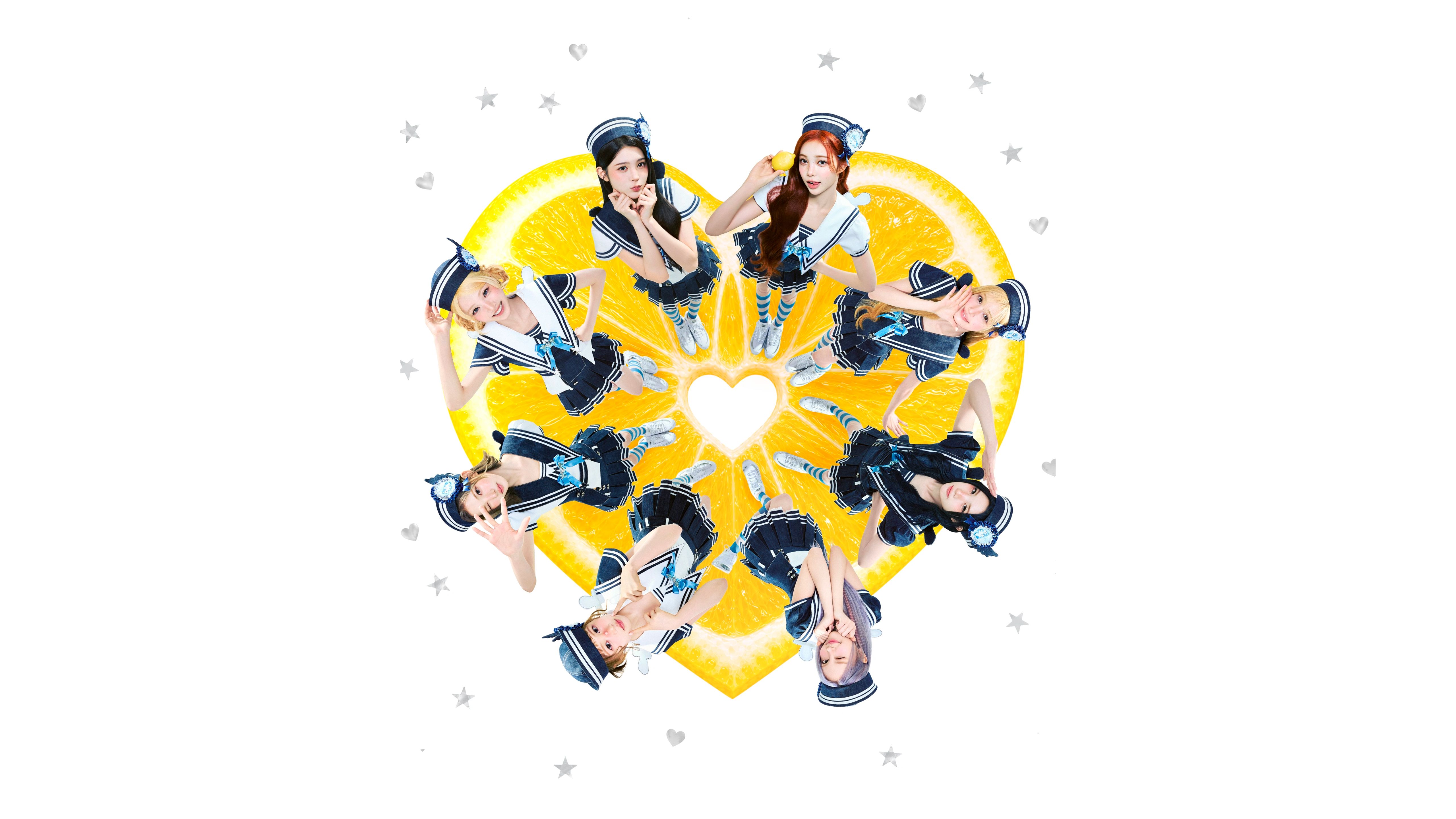5120x2880 Hearts2Hearts 4K Wallpaper
