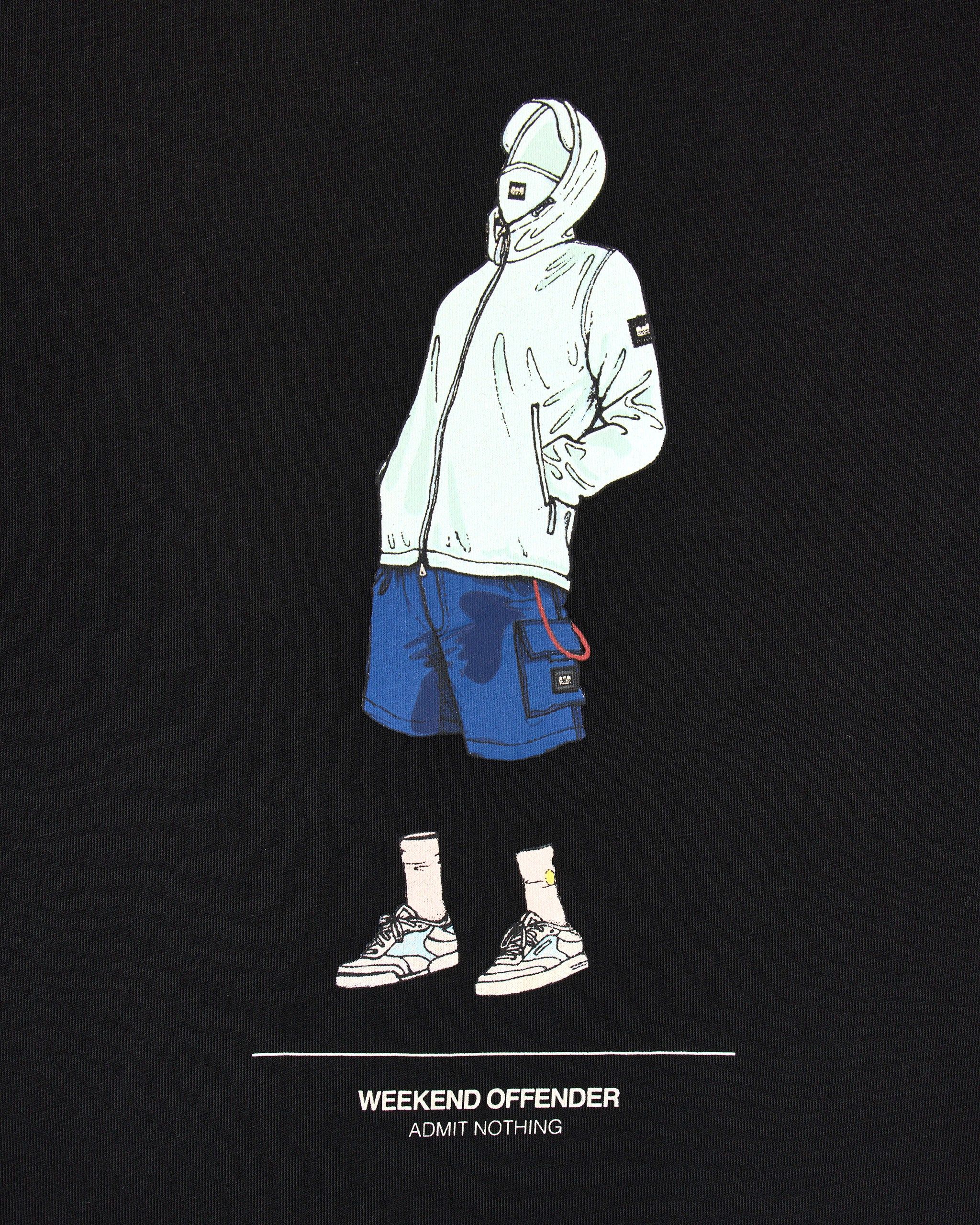 2048x2560 Drarga Graphic T Shirt Black