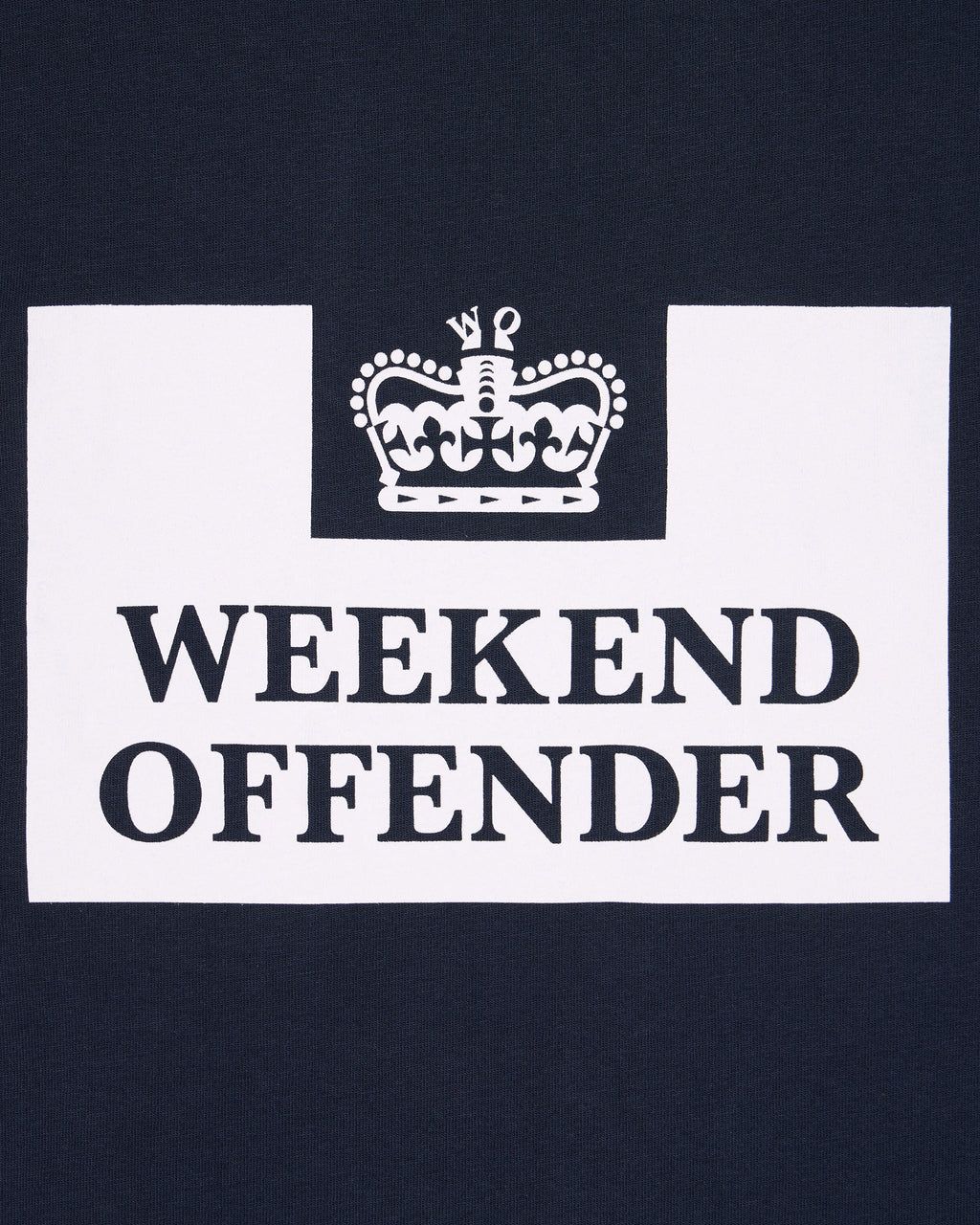 1024x1280 Weekend Offender Prison Classic T Shirt // NAVY