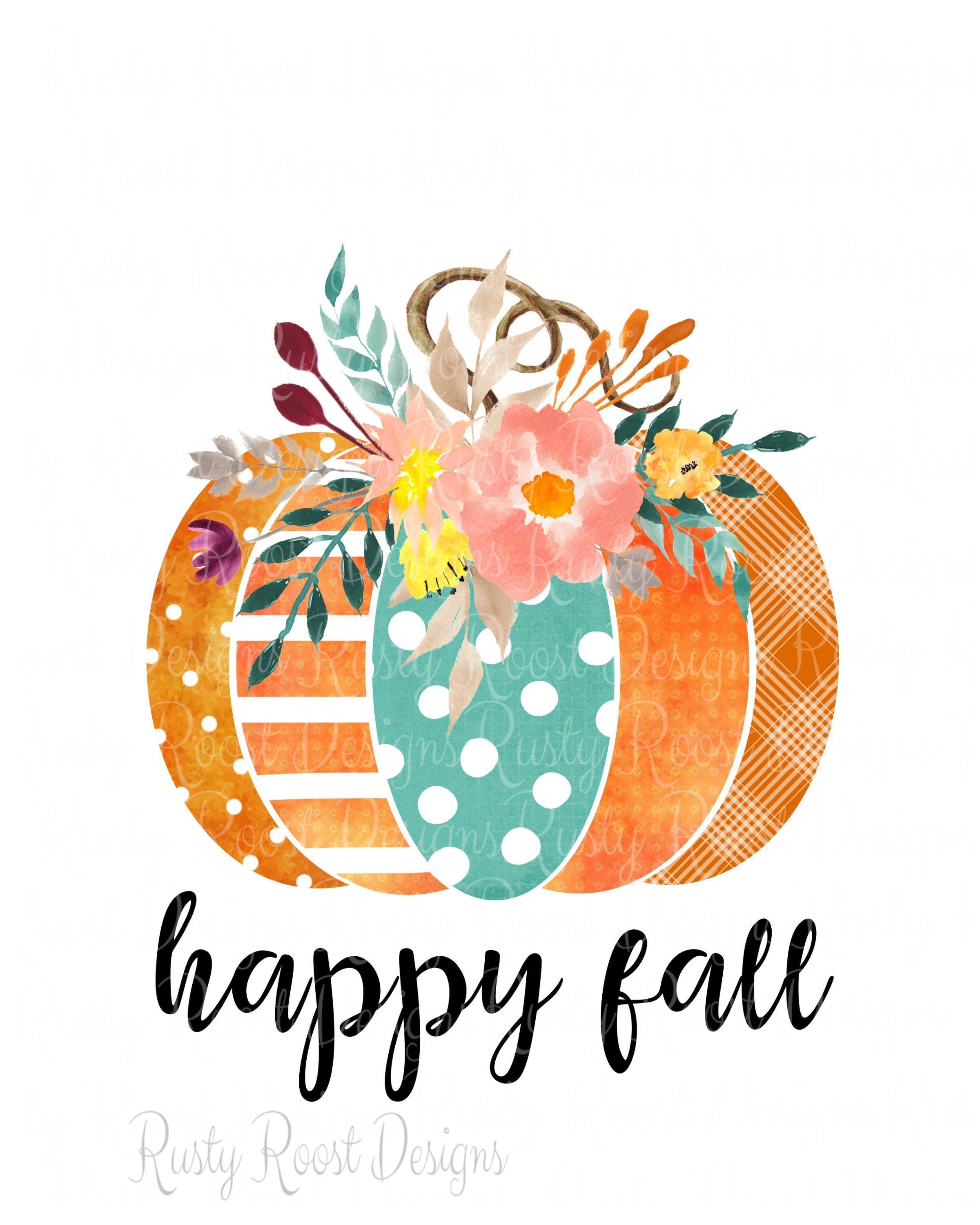 2400x3000 Happy Fall Wallpaper