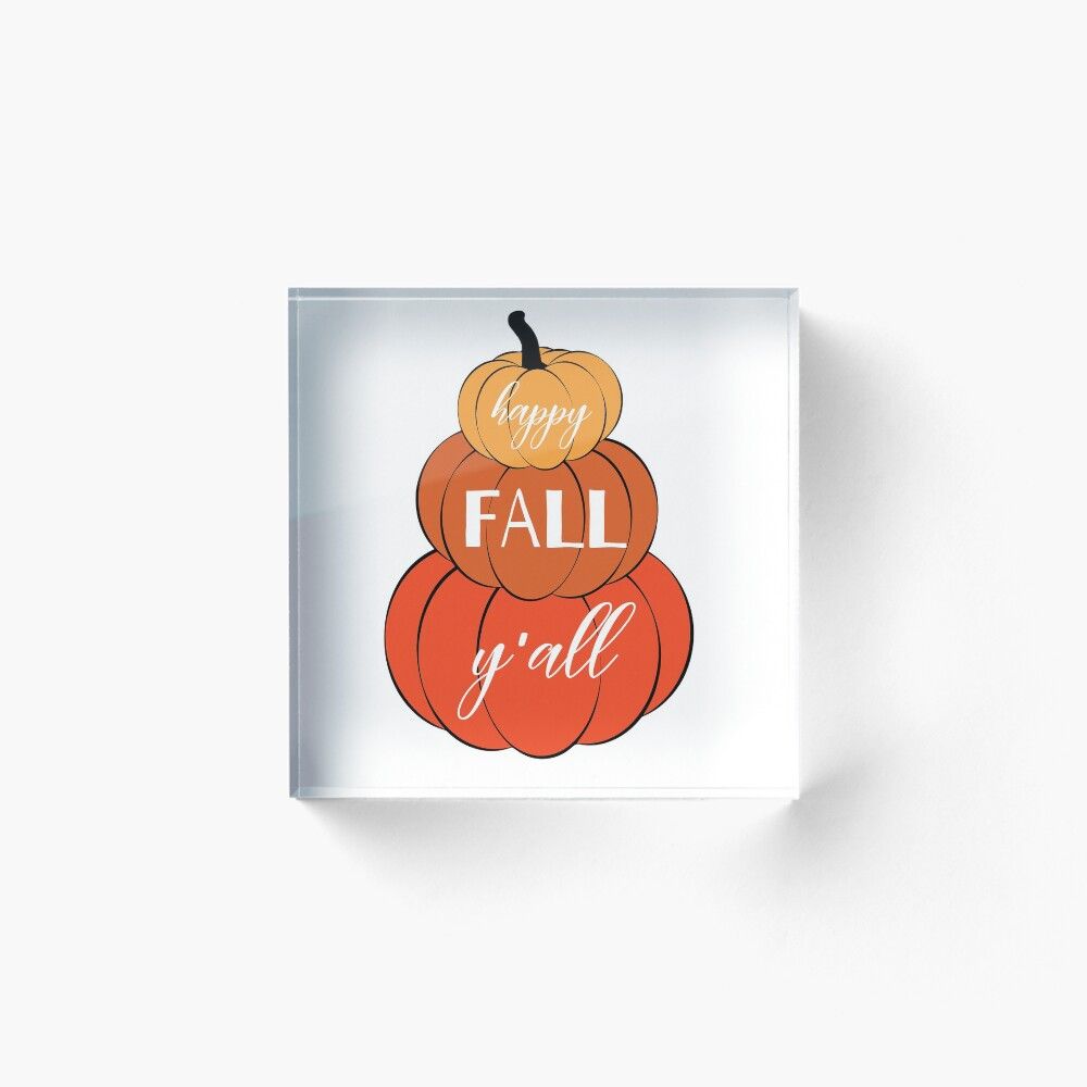 1000x1000 Happy Fall Y'all Greeting Card