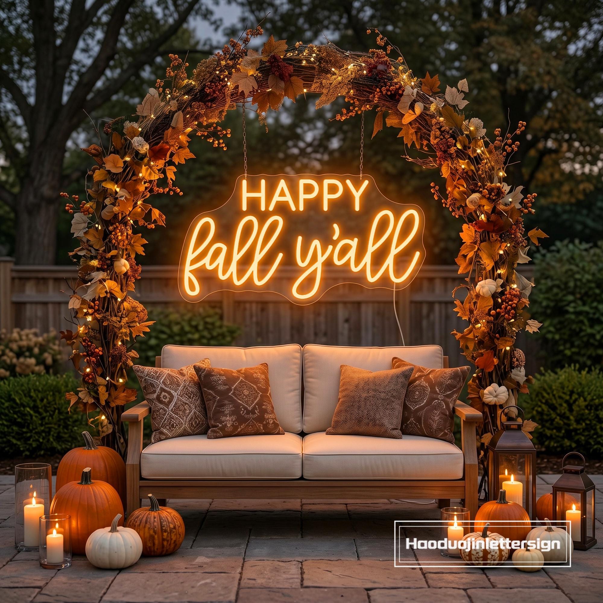 2000x2000 Happy Fall Yall Sign