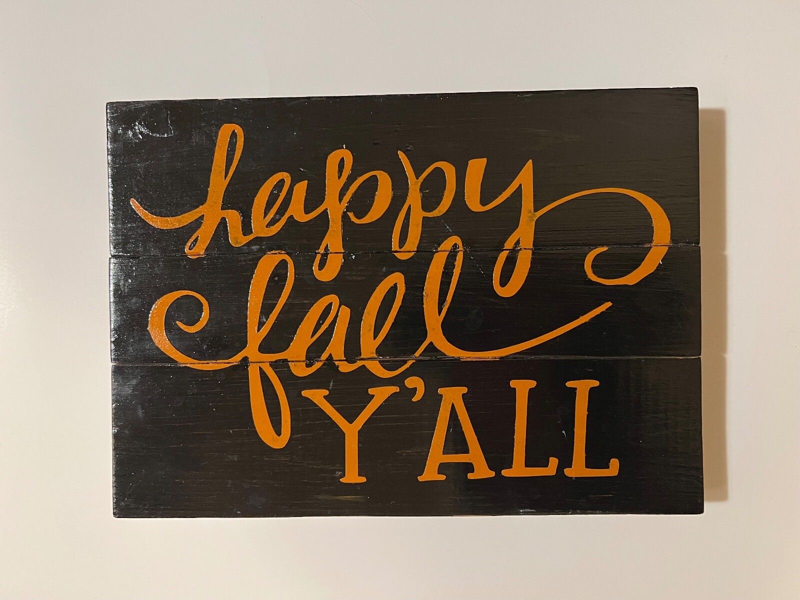 1600x1200 Autumn Happy Fall Y'all Wood Sign Decor