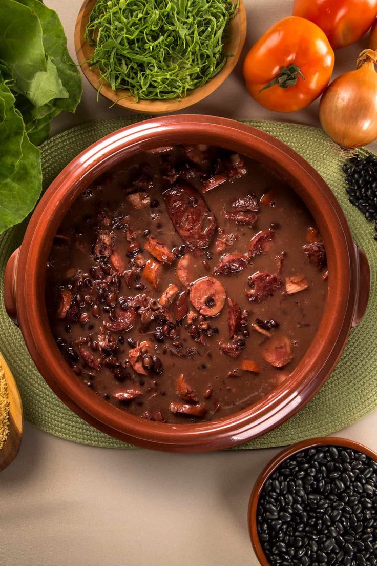 736x1104 Feijoada (Brazilian Black Bean Stew)