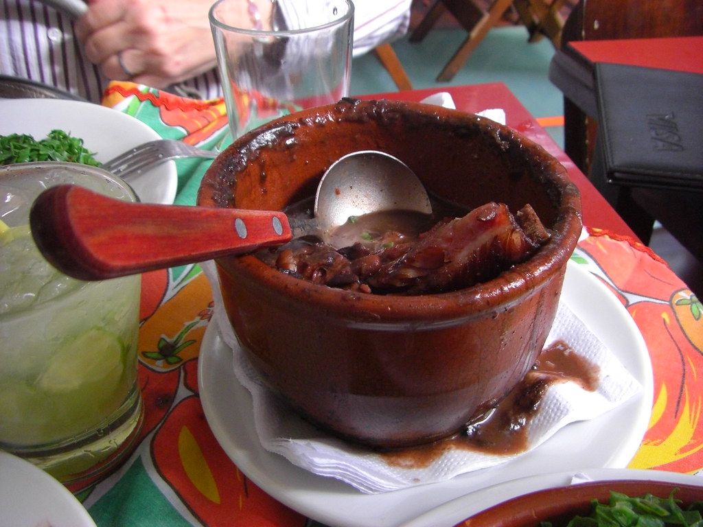 1024x768 Feijoada. The national dish. Wednesday is feijoada dish
