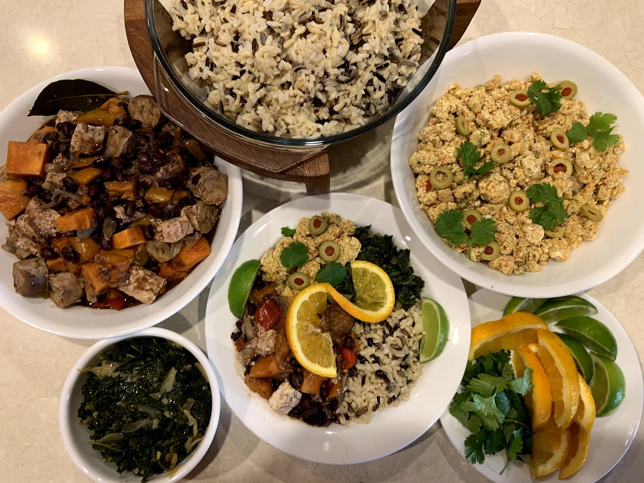 2048x1536 Recipes for Marilyfe As We Know It: Brazilian Feijoada, Farofa and Braised Kale (Vegan)