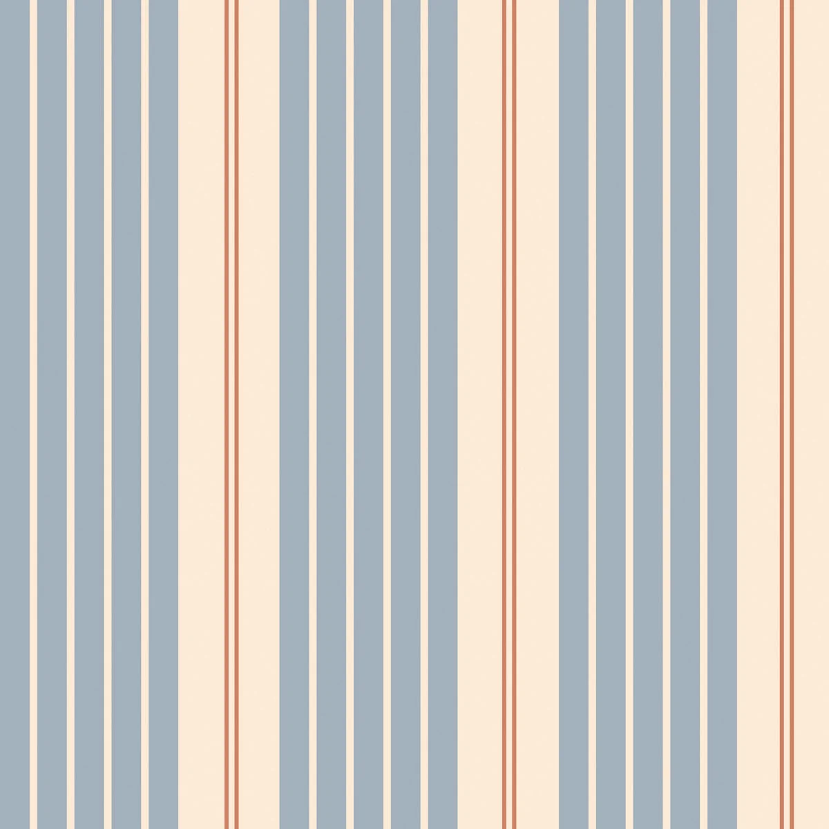 1200x1200 Stripes Classic Vintage Blue Wallpaper