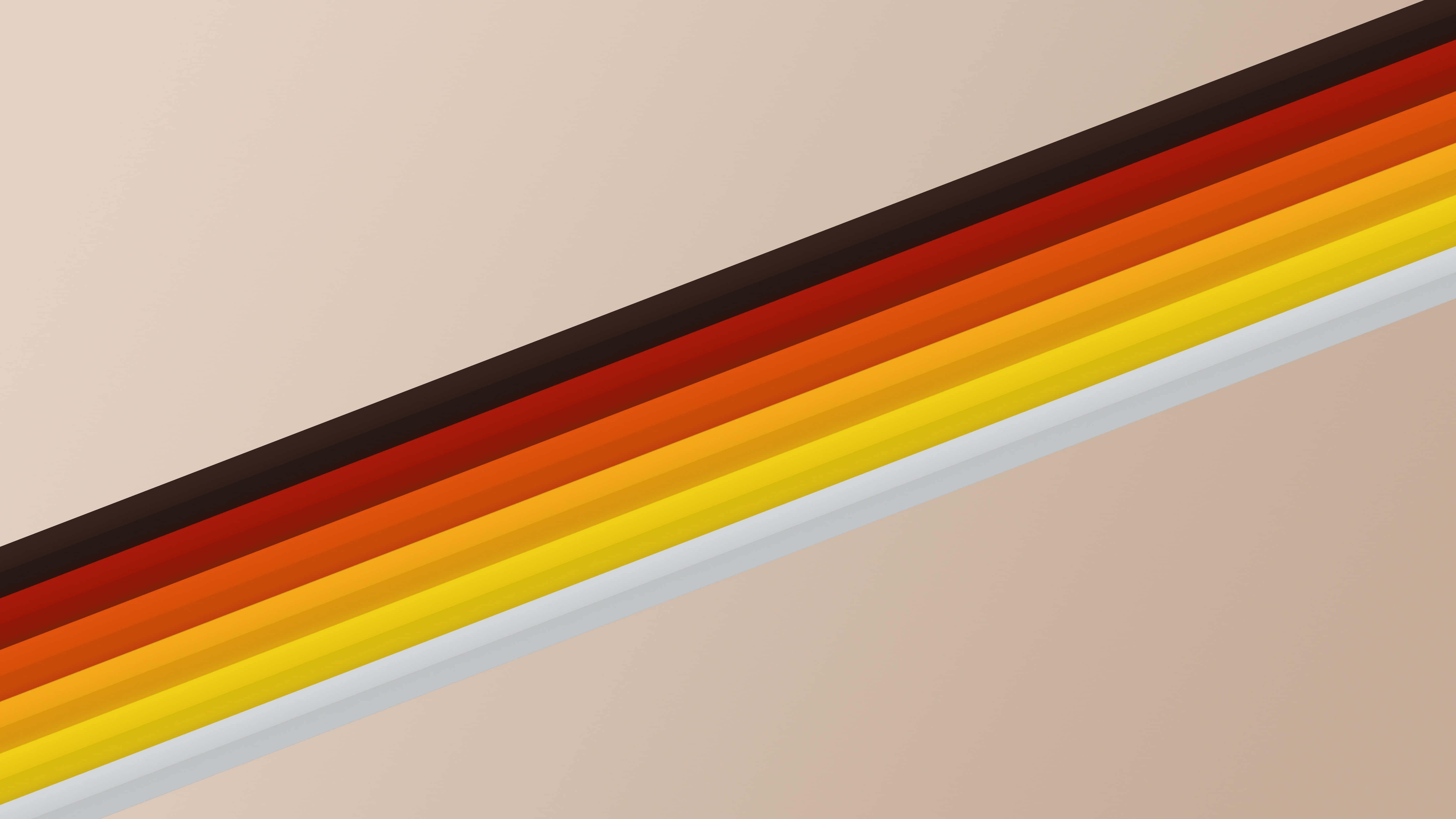 6016x3384 Retro Stripes Wallpaper