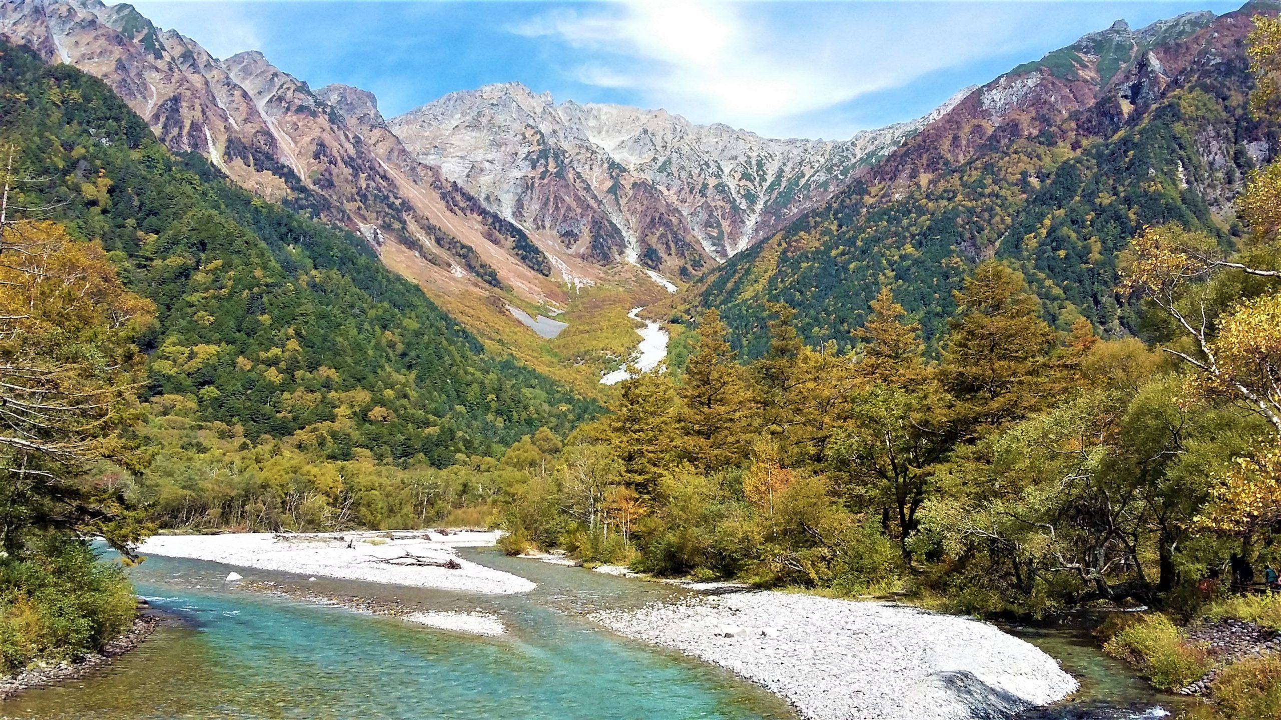 2560x1440 Kamikochi Valley. National Park. Welcome Matsumoto