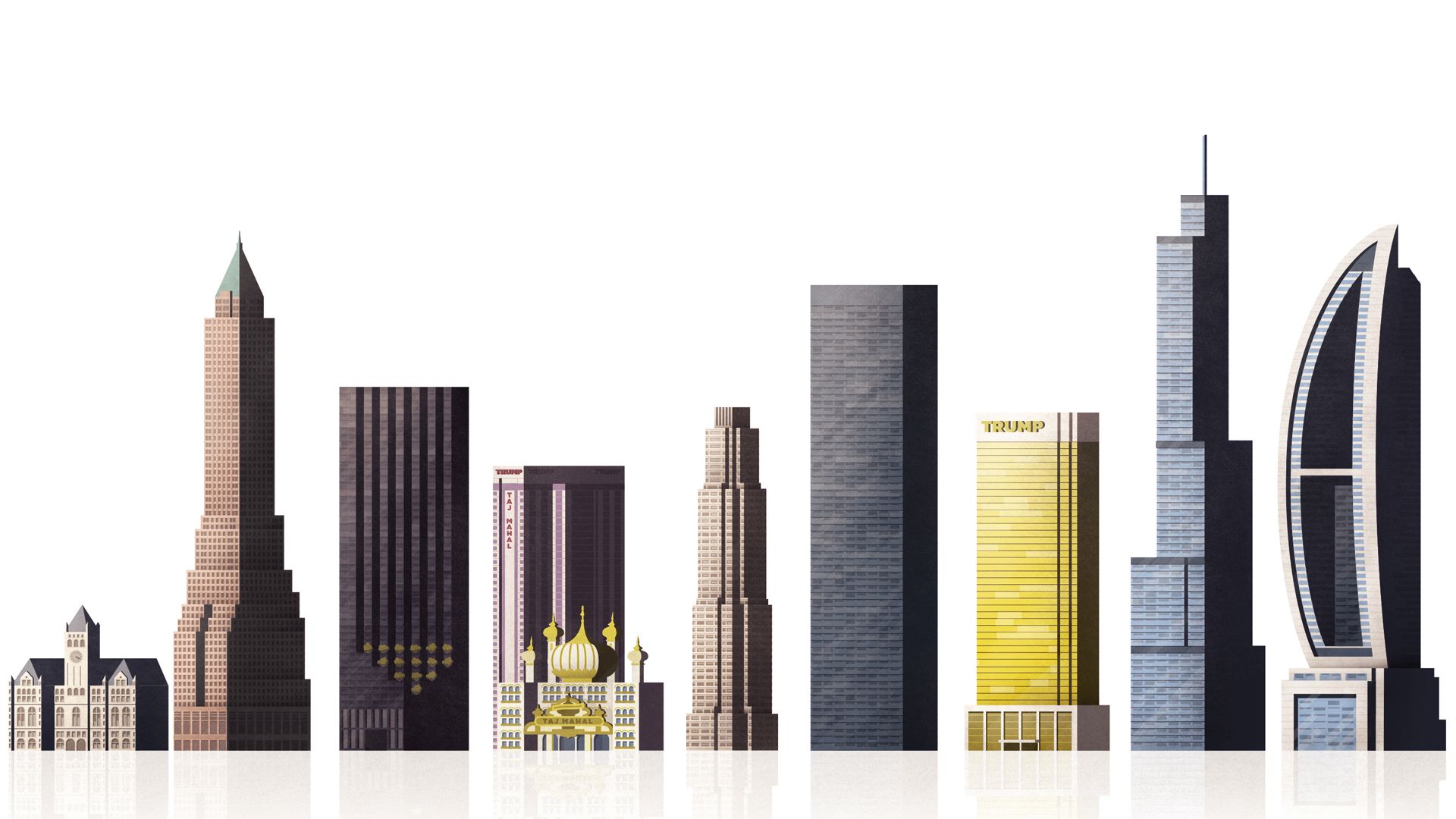 1920x1080 Donald Trump's buildings and what they say about him