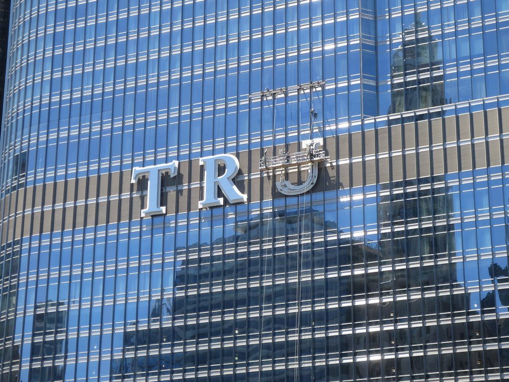 1024x768 Trump Tower Signage. Trump Tower Signage