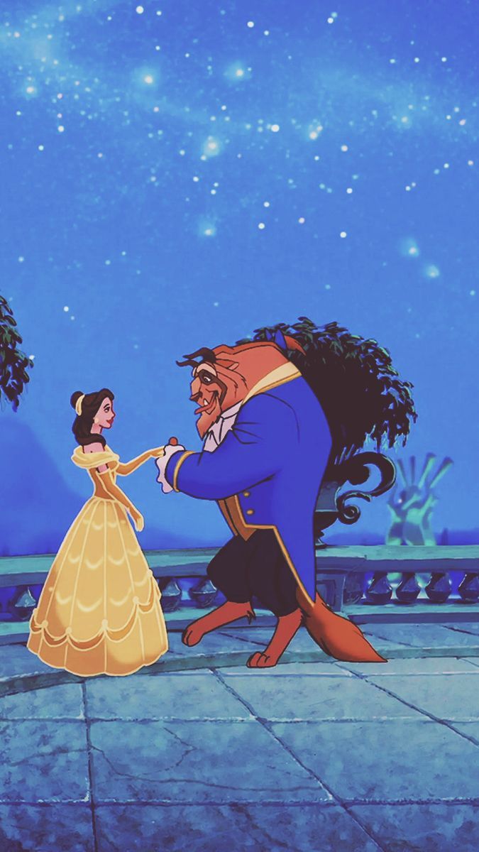 675x1200 Beauty and the Beast Wallpaper