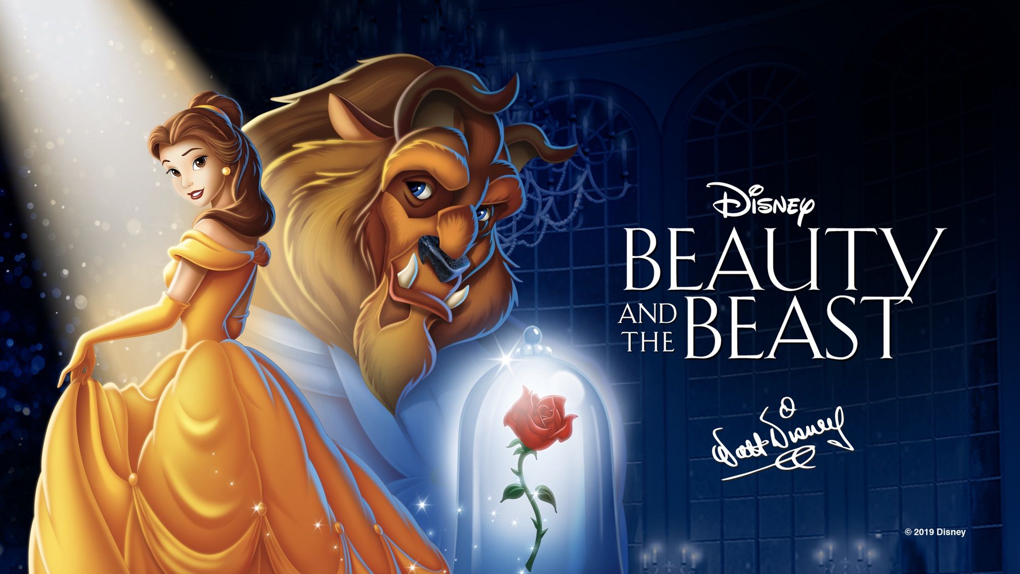 2000x1125 Download Movie Beauty And The Beast (1991) HD Wallpaperx1125