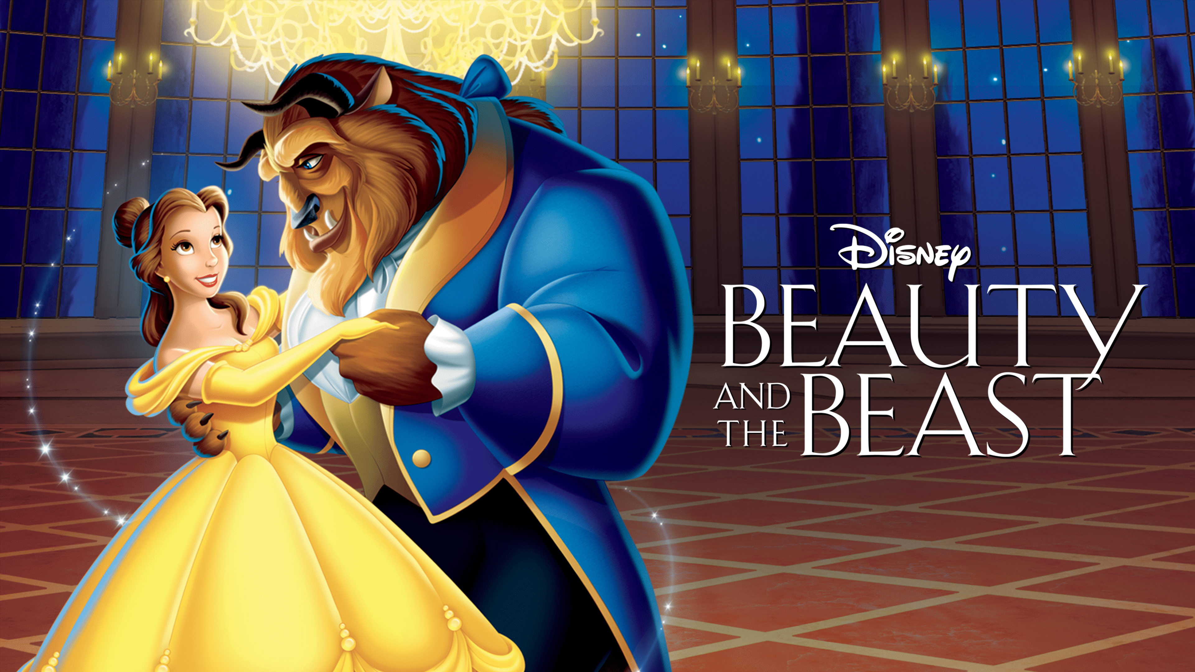3840x2160 Beauty and the Beast (1991) & Beast 4K Wallpaperx2160