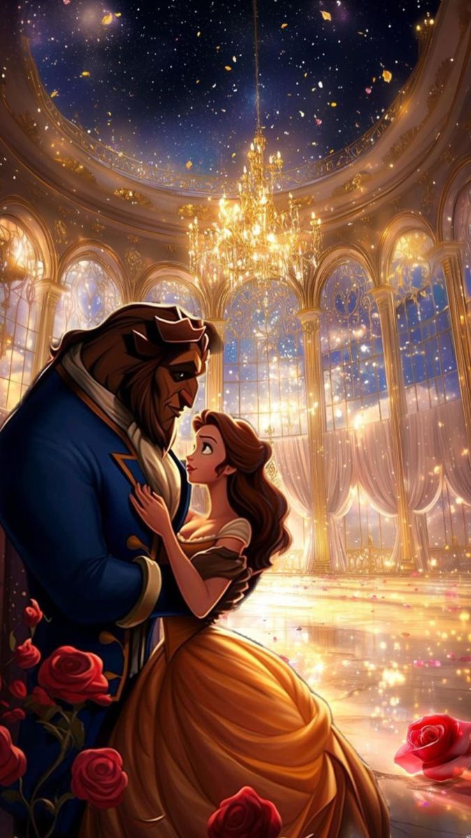 675x1200 Beauty and the Beast Lock Screen. Disney wallpaper iphone beauty and the beast, Beauty and the beast drawing, Disney romance