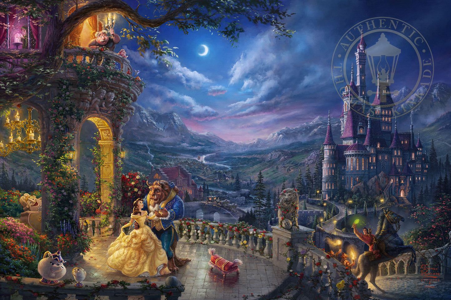 1445x963 Disney and the Beast Dancing in the Moonlight Edition