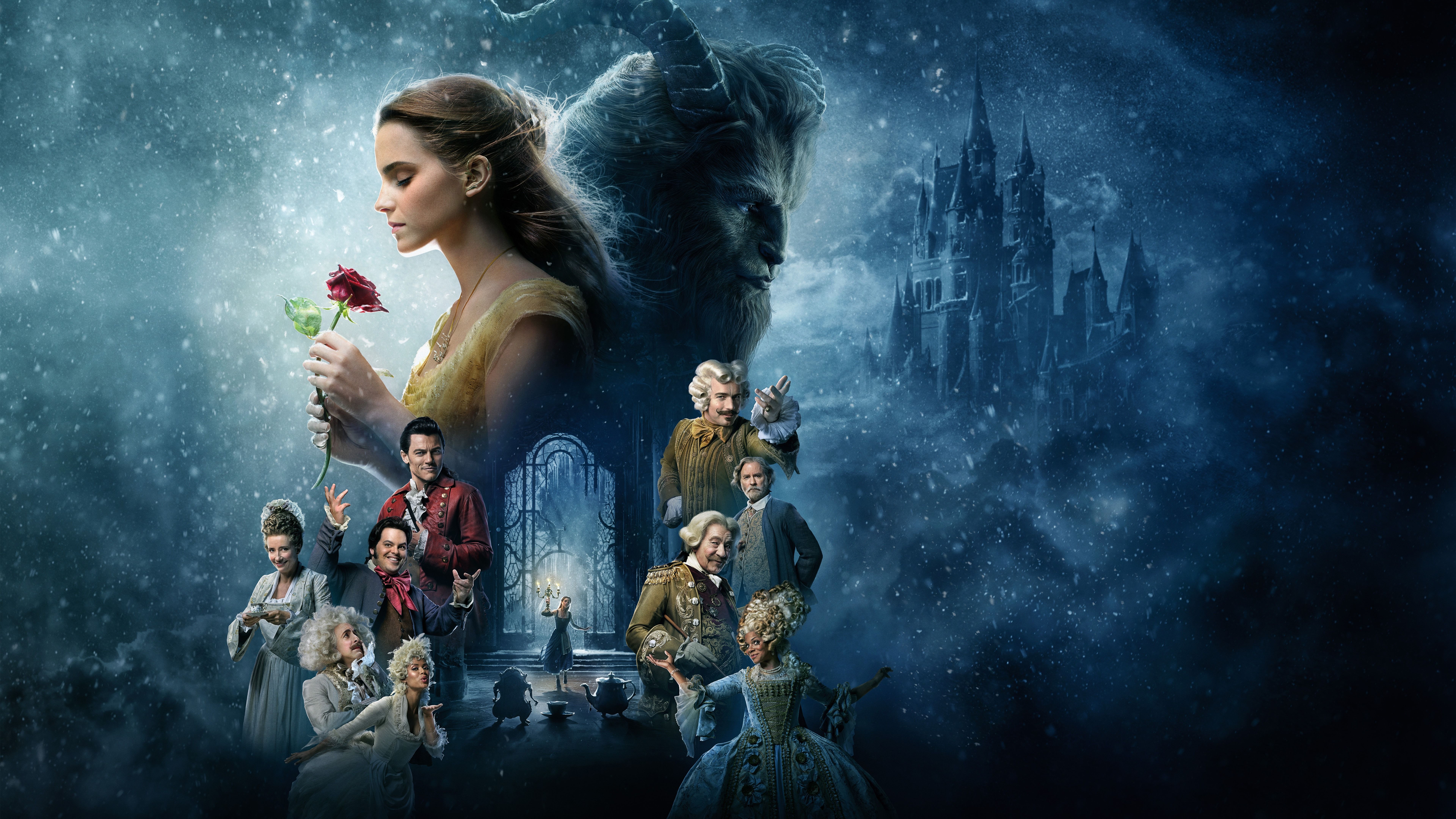 7680x4320 Wallpaper Disney movie, Beauty and the Beast 7680x4320 UHD 8K Picture, Image