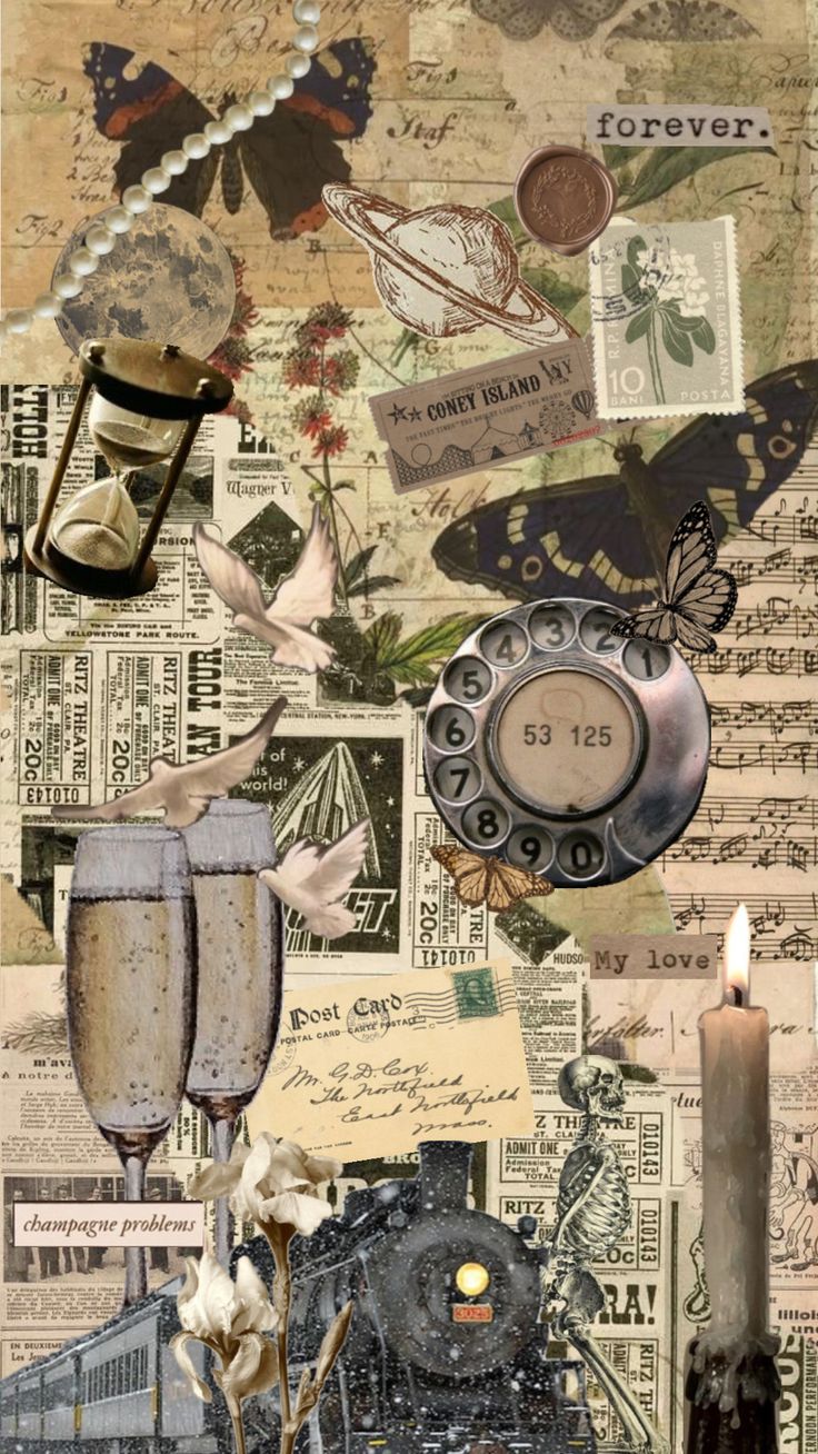 736x1308 vintage #vibes #wallpaper #art #books #phone #champaneproblems #champane