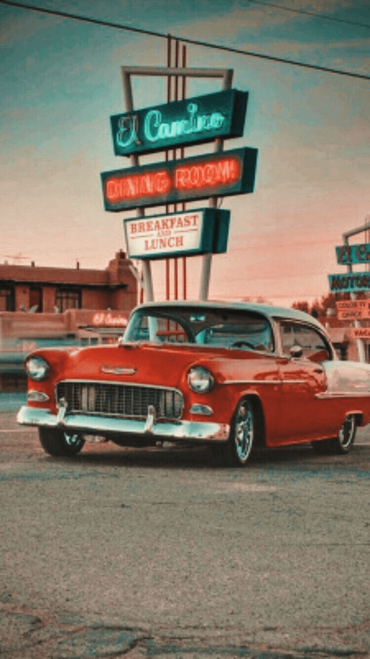 736x1309 Vintage Vibe Wallpaper