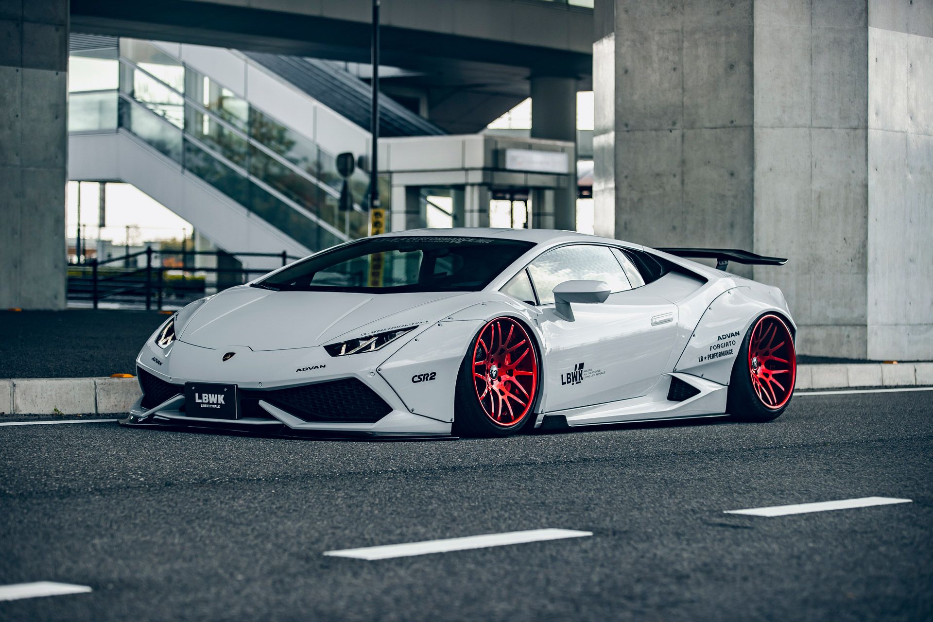 1920x1280 LB WORKS Lamborghini HURACAN WALK. リバティーウォーク