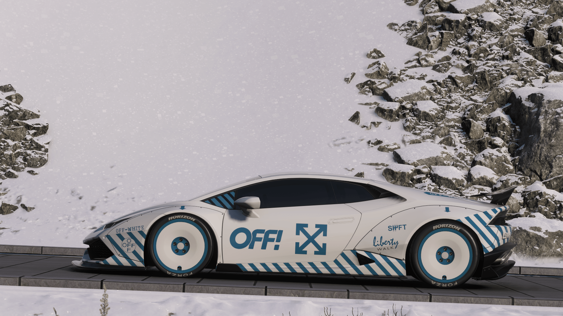 1920x1080 Lamborghini Huracán LP 610 4 Liberty Walk WHITE 824 262