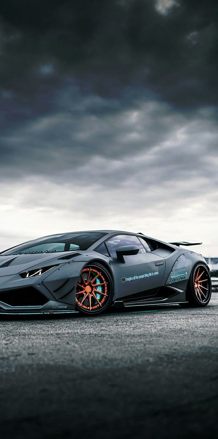 736x1478 LB Performance Lamborghini Huracan Liberty Walk on Rohana Wheels, image enhanced