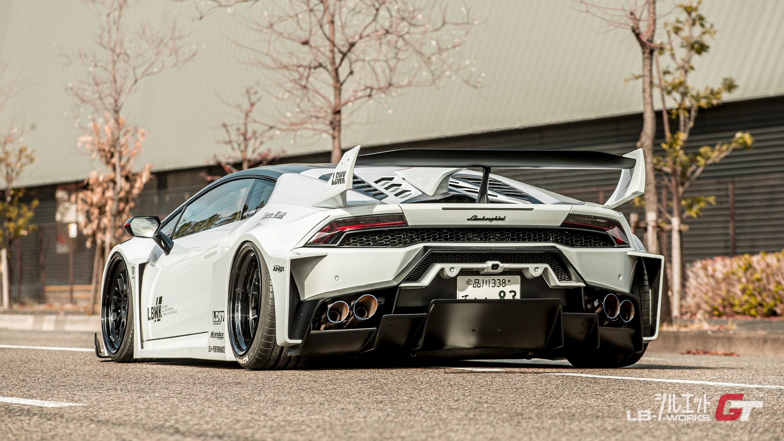 2560x1440 Liberty Walk Silhouette Huracan Wallpaper