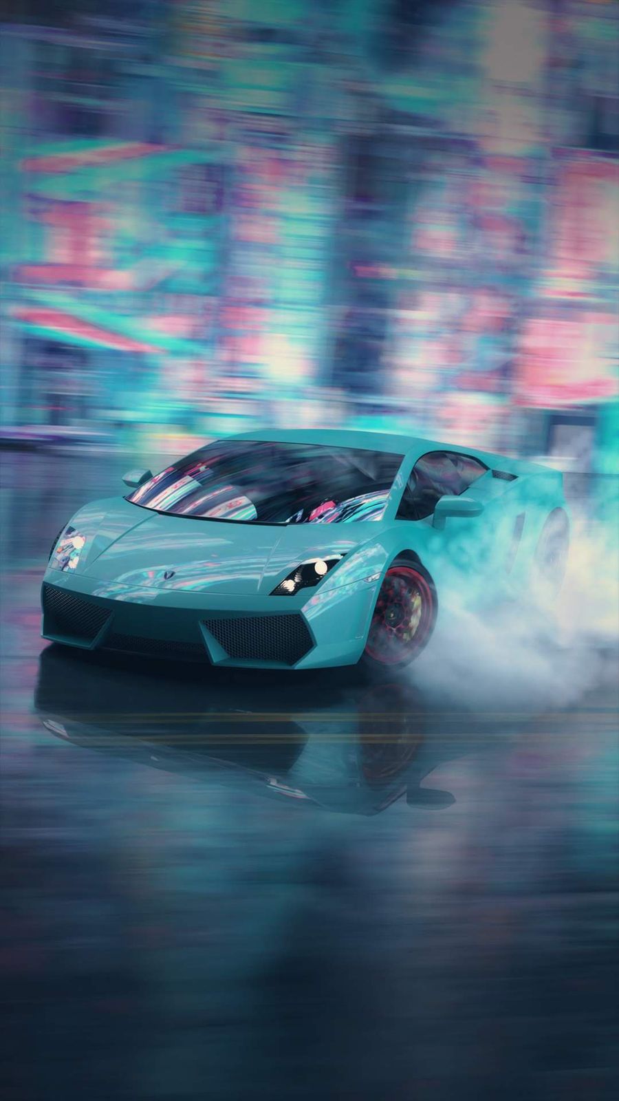 900x1600 Blur Car Wallpaper