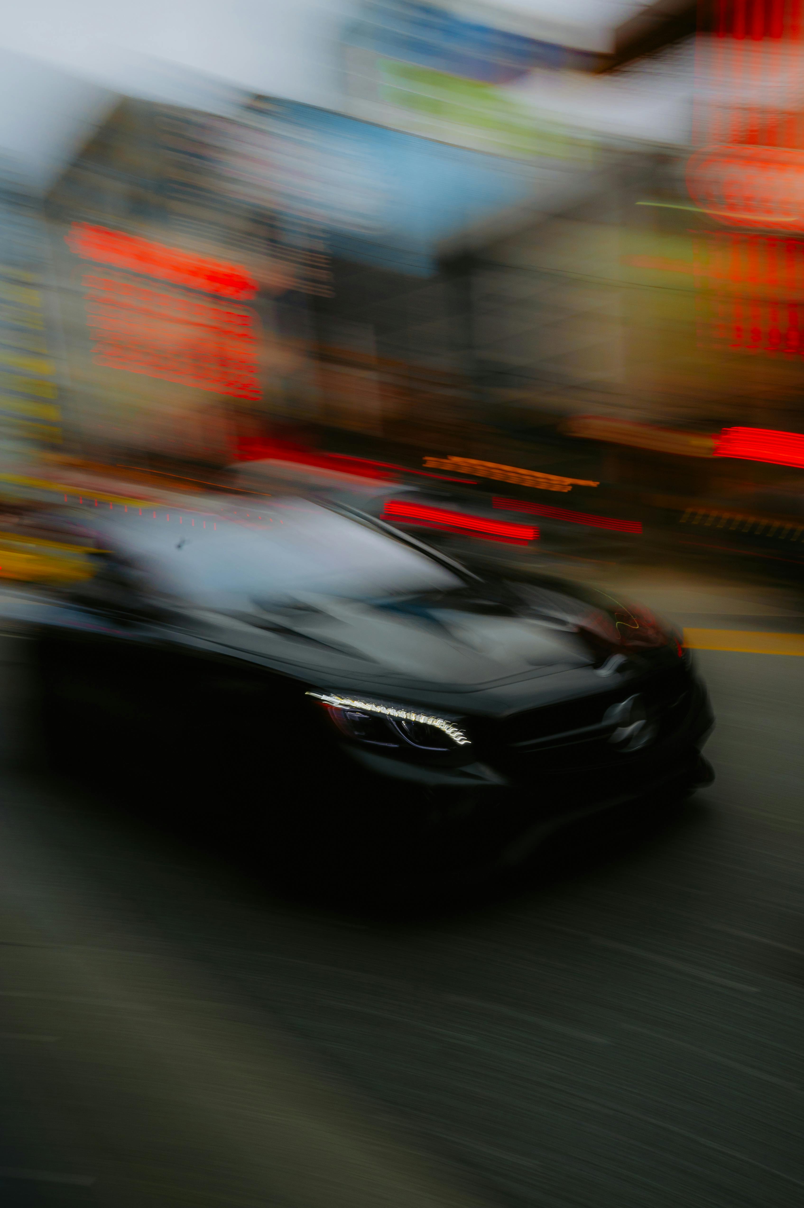 3390x5095 Car Blur Wallpaper
