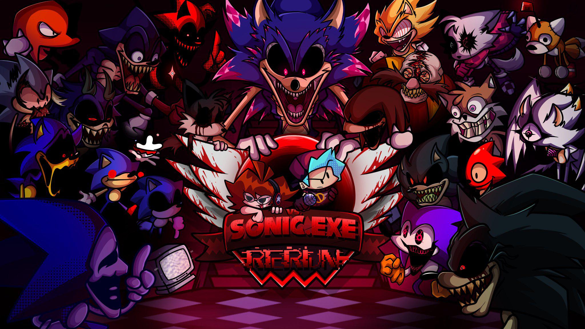 2048x1152 Enough Drama and Arguments, now is the time for Sonic.exe Rerun hype