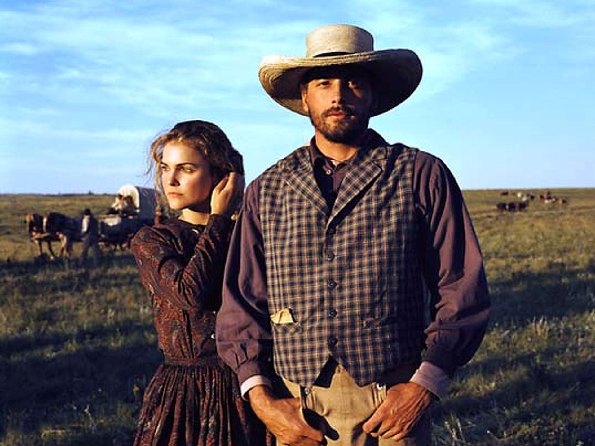 1920x1440 Westward ho hum - 'Into the West' ain't no 'Deadwood, ' pardner