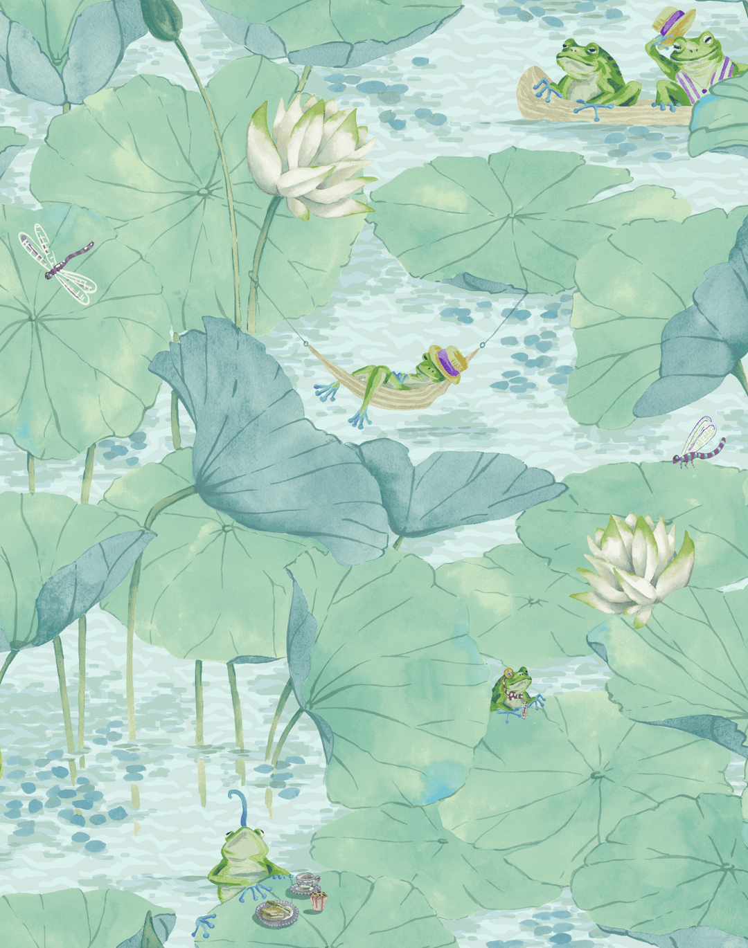 1080x1370 POND LIFE AQUA