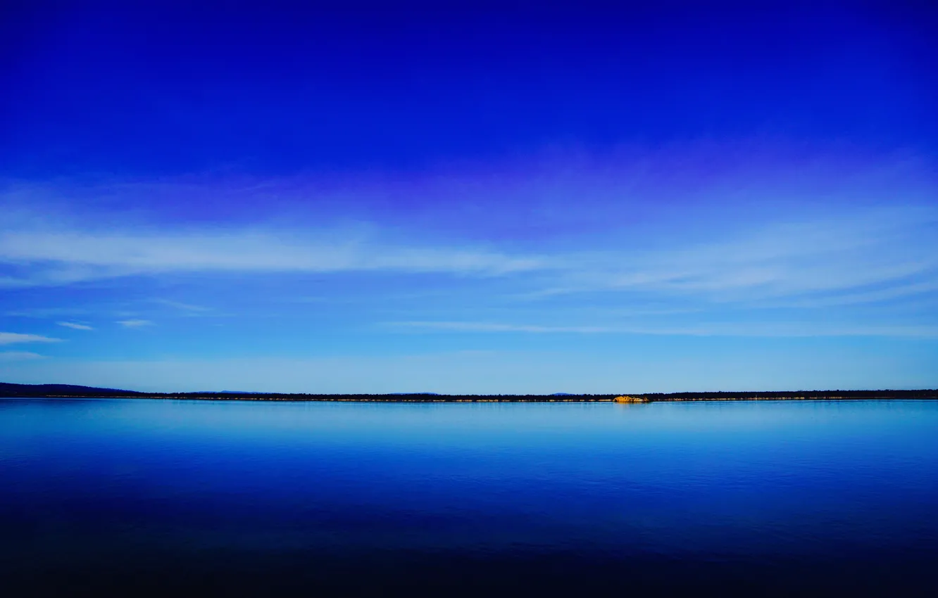 1332x850 Free river, sky, trees 5K wallpaper for desktop and phone