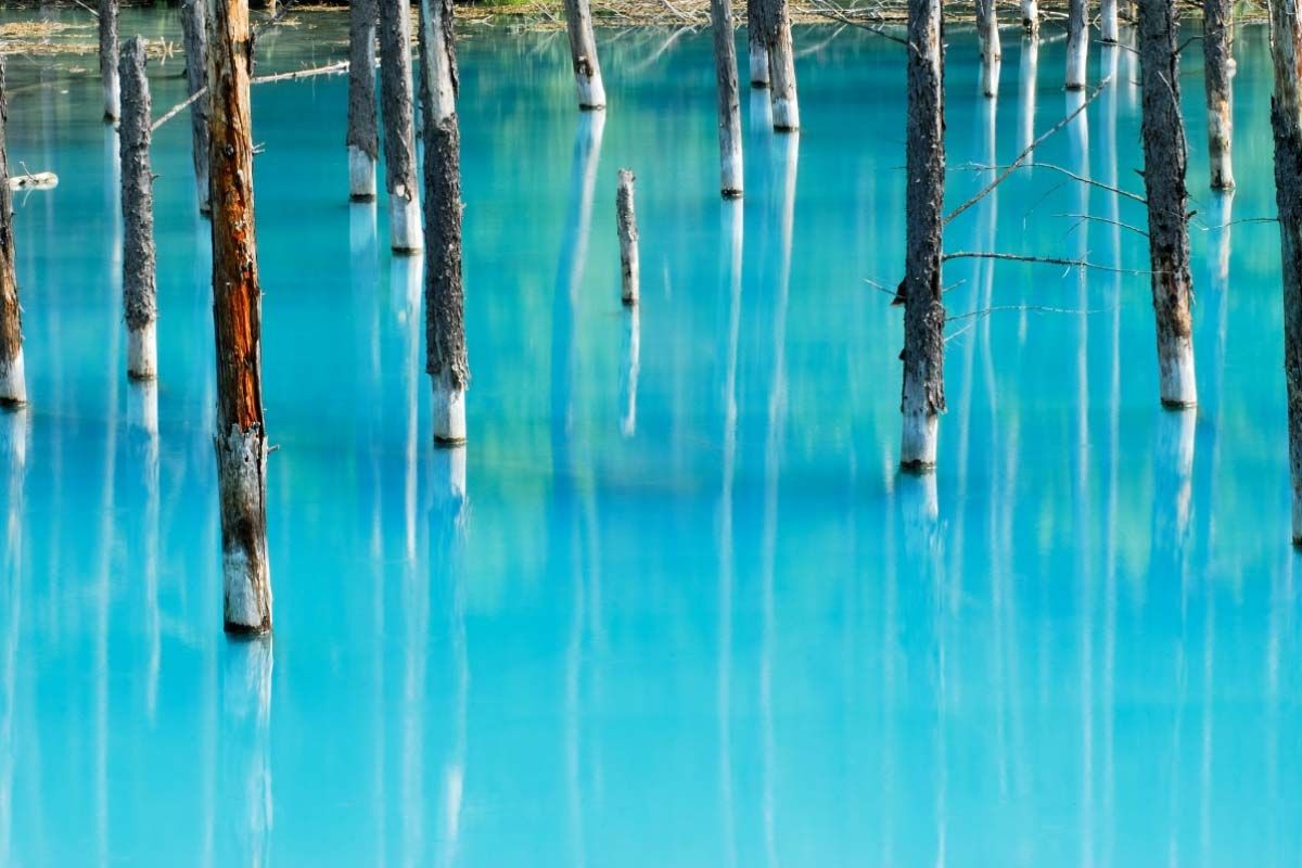 1200x800 Blue Pond (Aoiike)